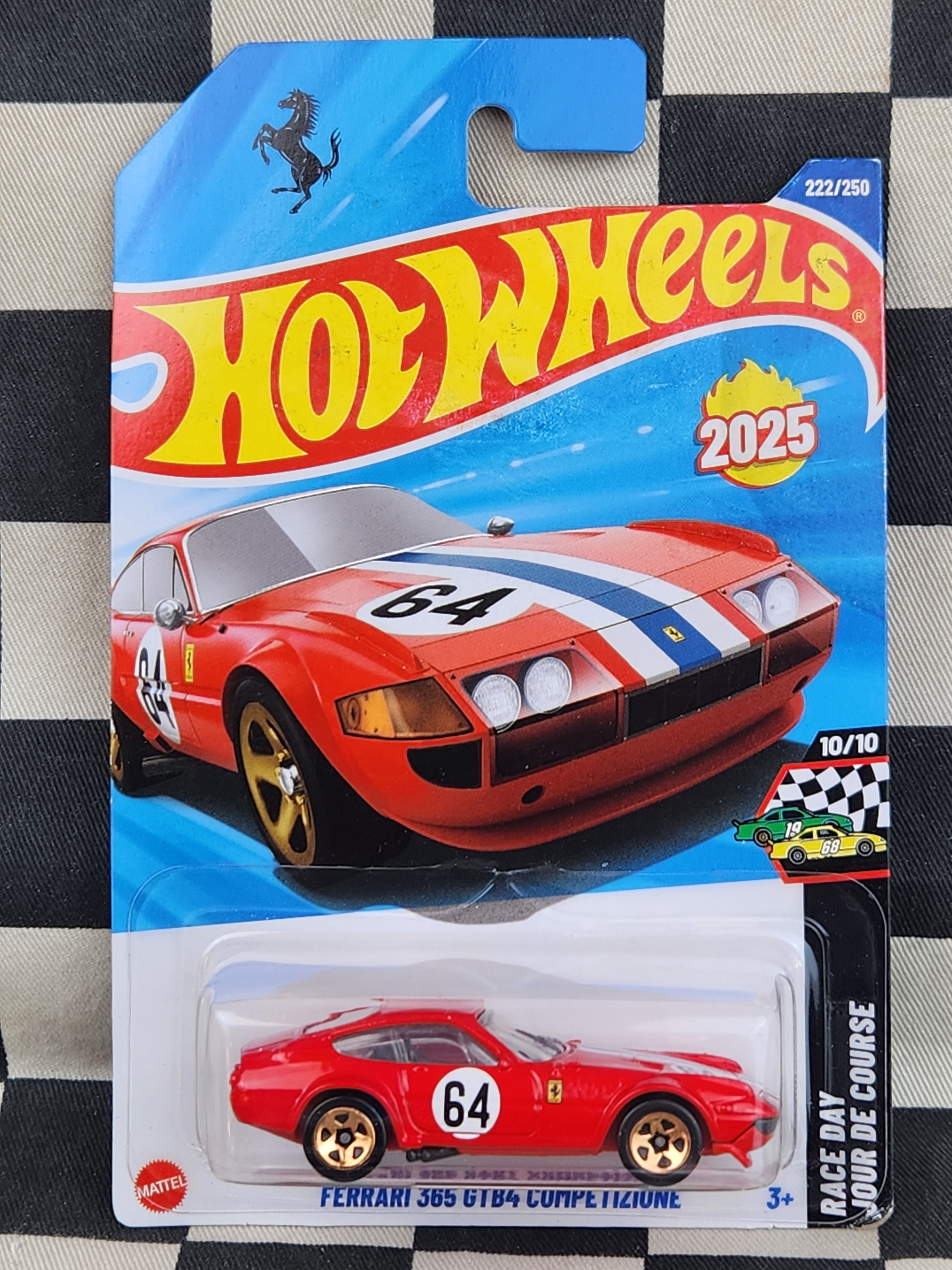 Hot Wheels  2025 Race Day Ferrari 365 GTB4 Competizione