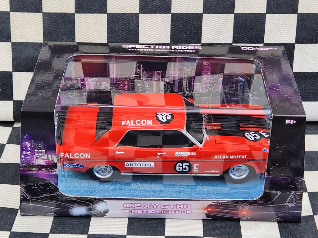 DDA Spectra Rides 1:24 Allan Moffat 1970 Bathurst Winner 65E XY GT Falcon