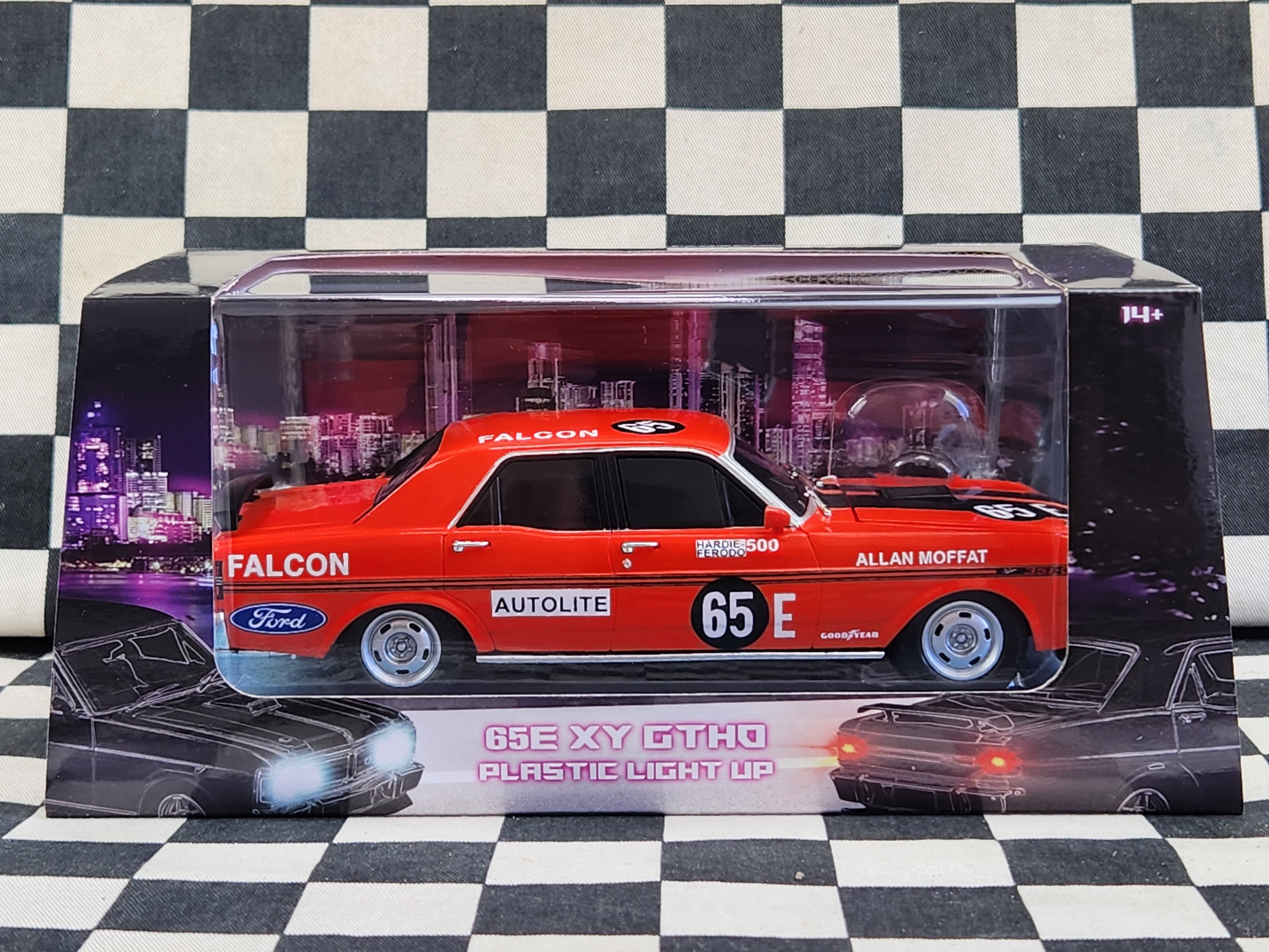 DDA Spectra Rides 1:24 Allan Moffat 1970 Bathurst Winner 65E XY GT Falcon