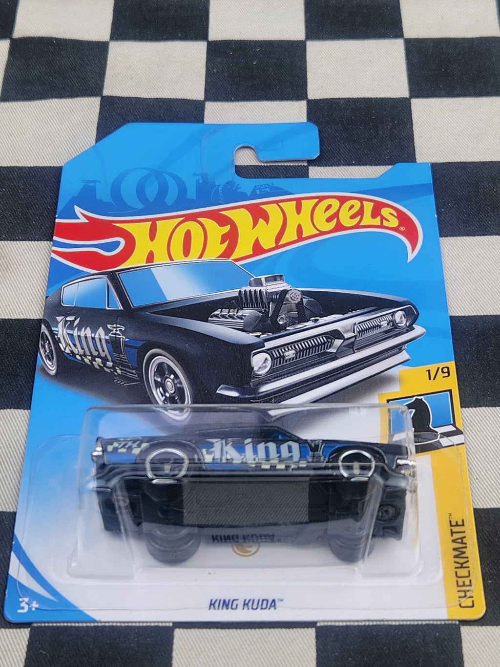 Hot Wheels 2018 Checkmate SUPER TREASURE HUNT King Cuda