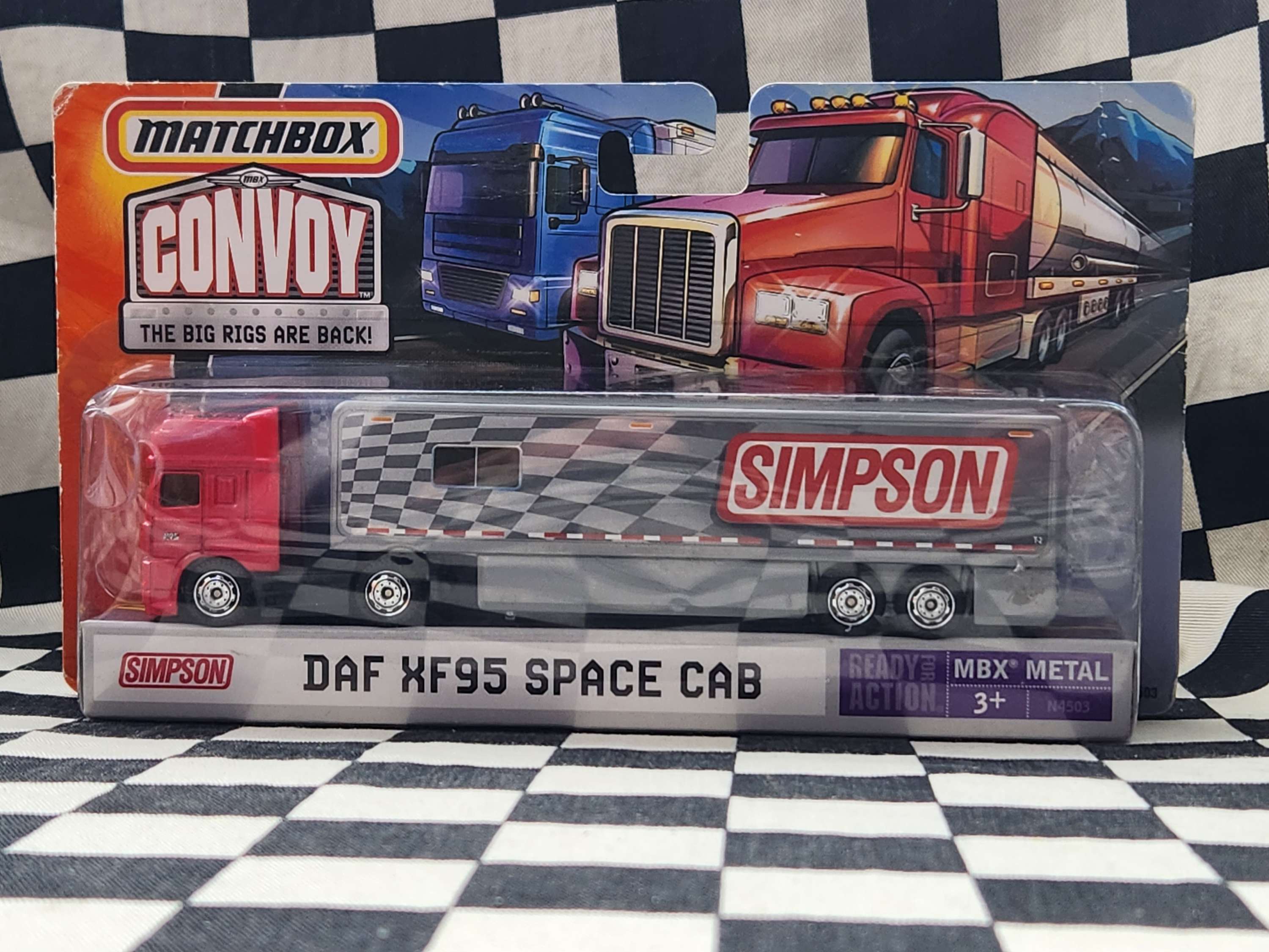 Matchbox Convoy Simpson DAF XF95 Space Cab Truck