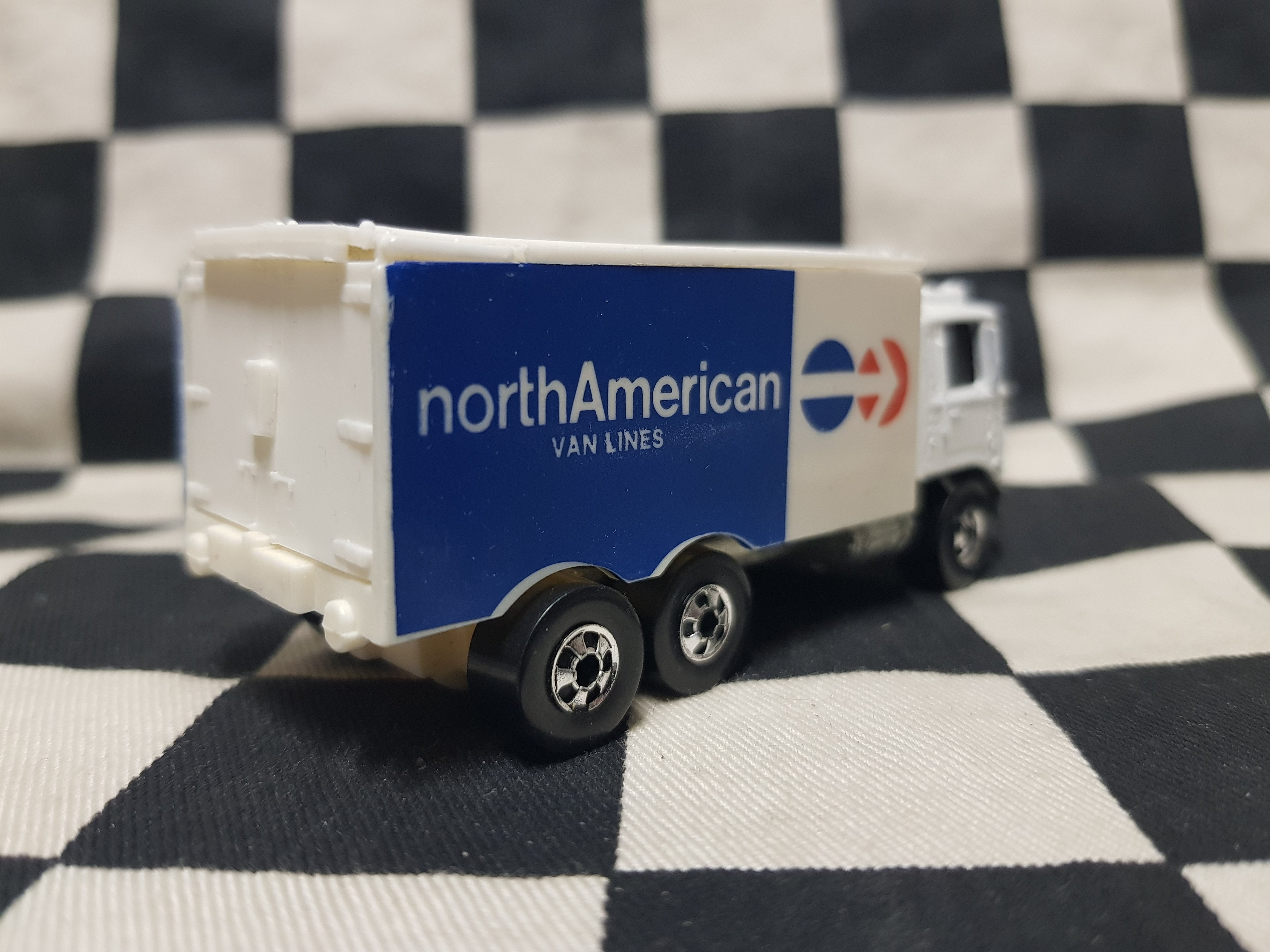 Vintage Loose Hot Wheels Blackwall North American Van Lines Delivery Truck