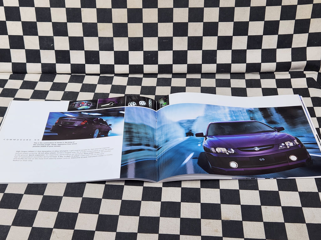 VY Series II Holden Commodore Executive Acclaim SV6 SV8 SS Sales Brochure