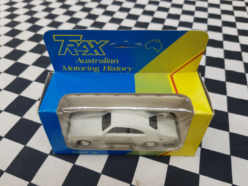 Trax 8004 White HK GTS Monaro 1:43 Model Car