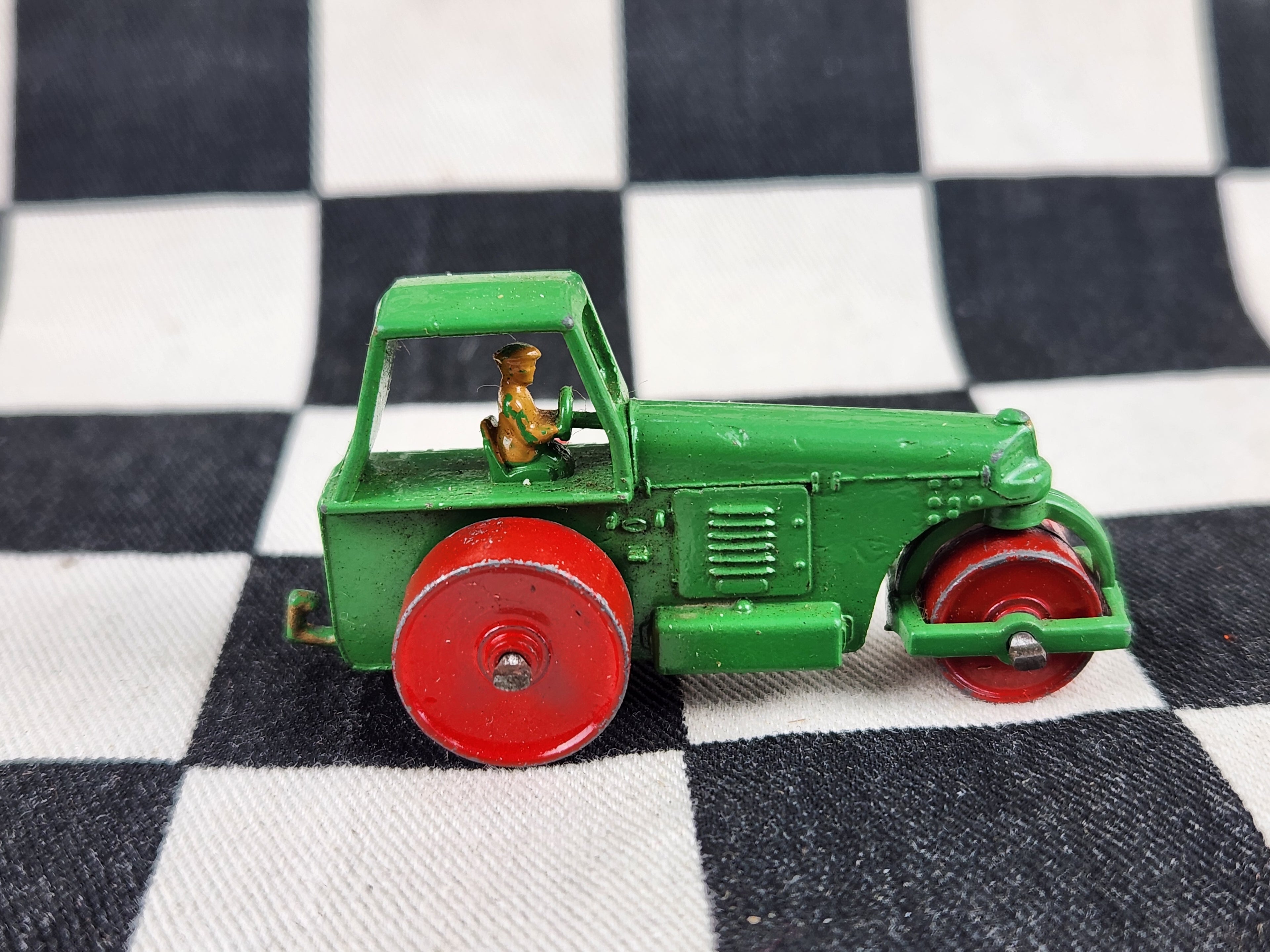 Vintage Loose Matchbox Lesney Moko No1 Aveling Barford Diesel Road Roller