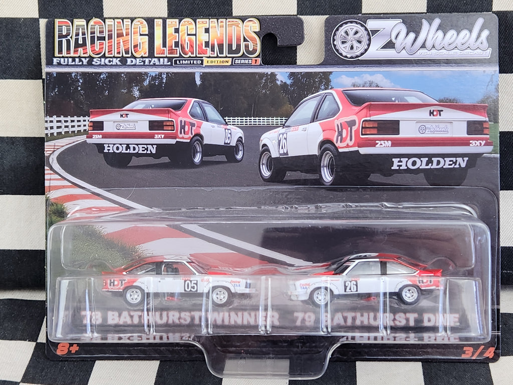 Oz Wheels Racing Legends FSD Twin Pack Holden Torana A9X Brock 05 26 DNF