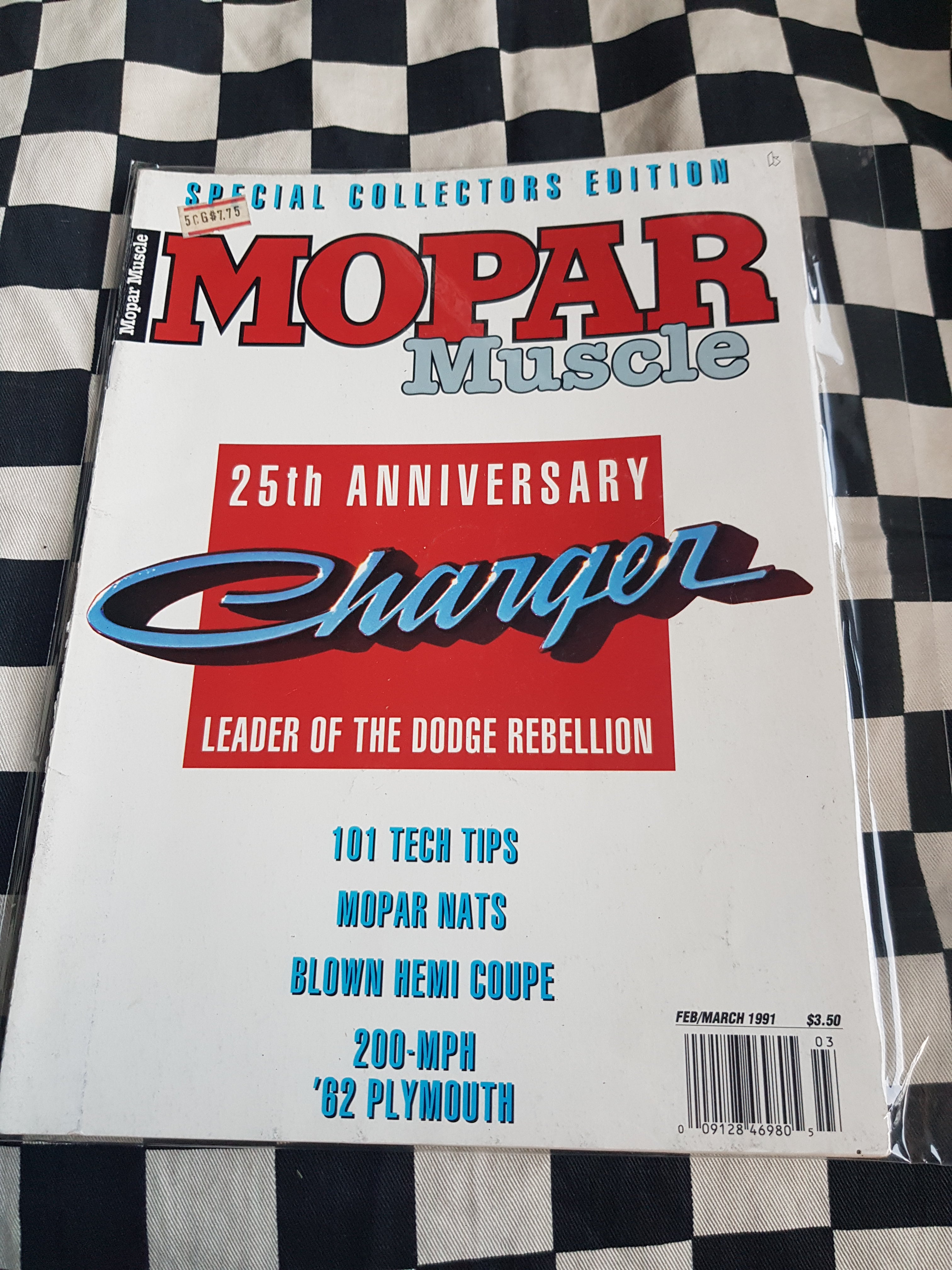 Mopar Muscle 2-3/91 Magazine Dodge Plymouth Hemi Charger Valiant