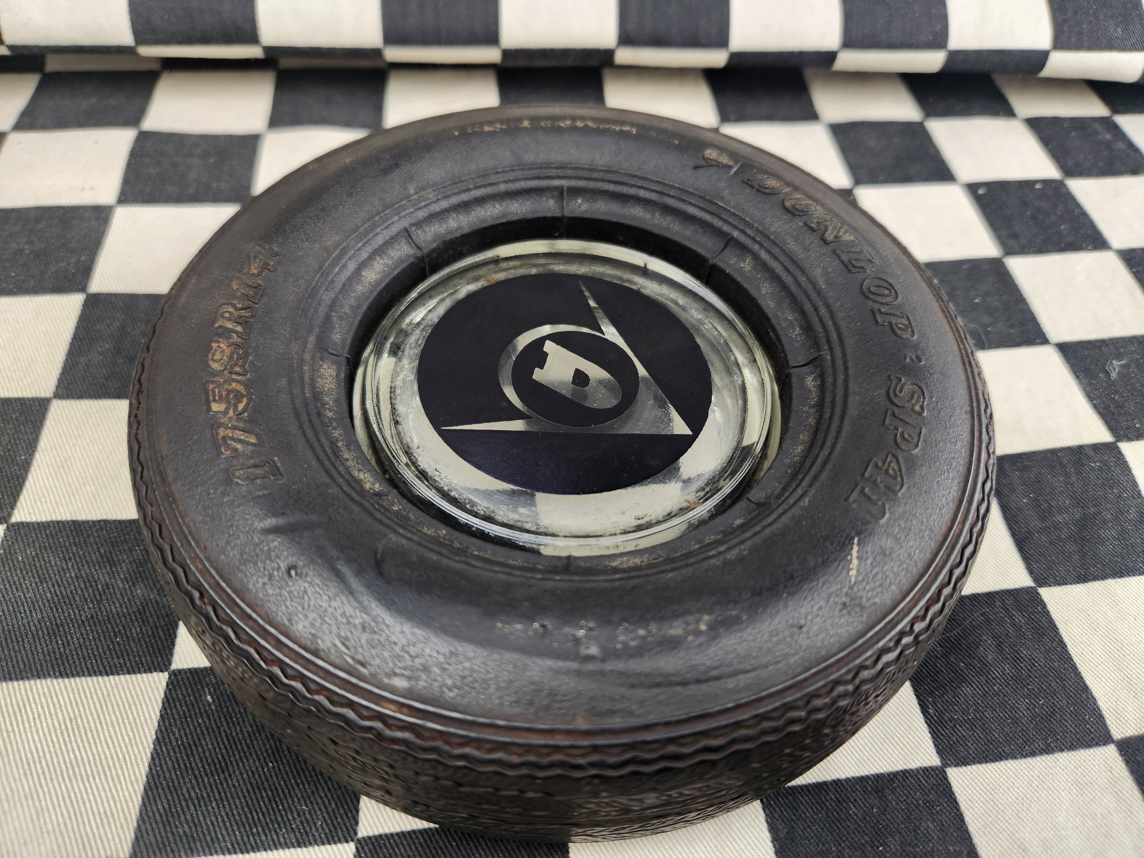 Vintage Dunlop Tyre Ashtray