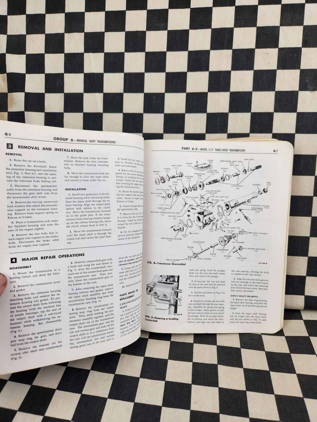 Genuine 1965 Ford Mustang Fairlane Falcon Mercury Comet Workshop Manual