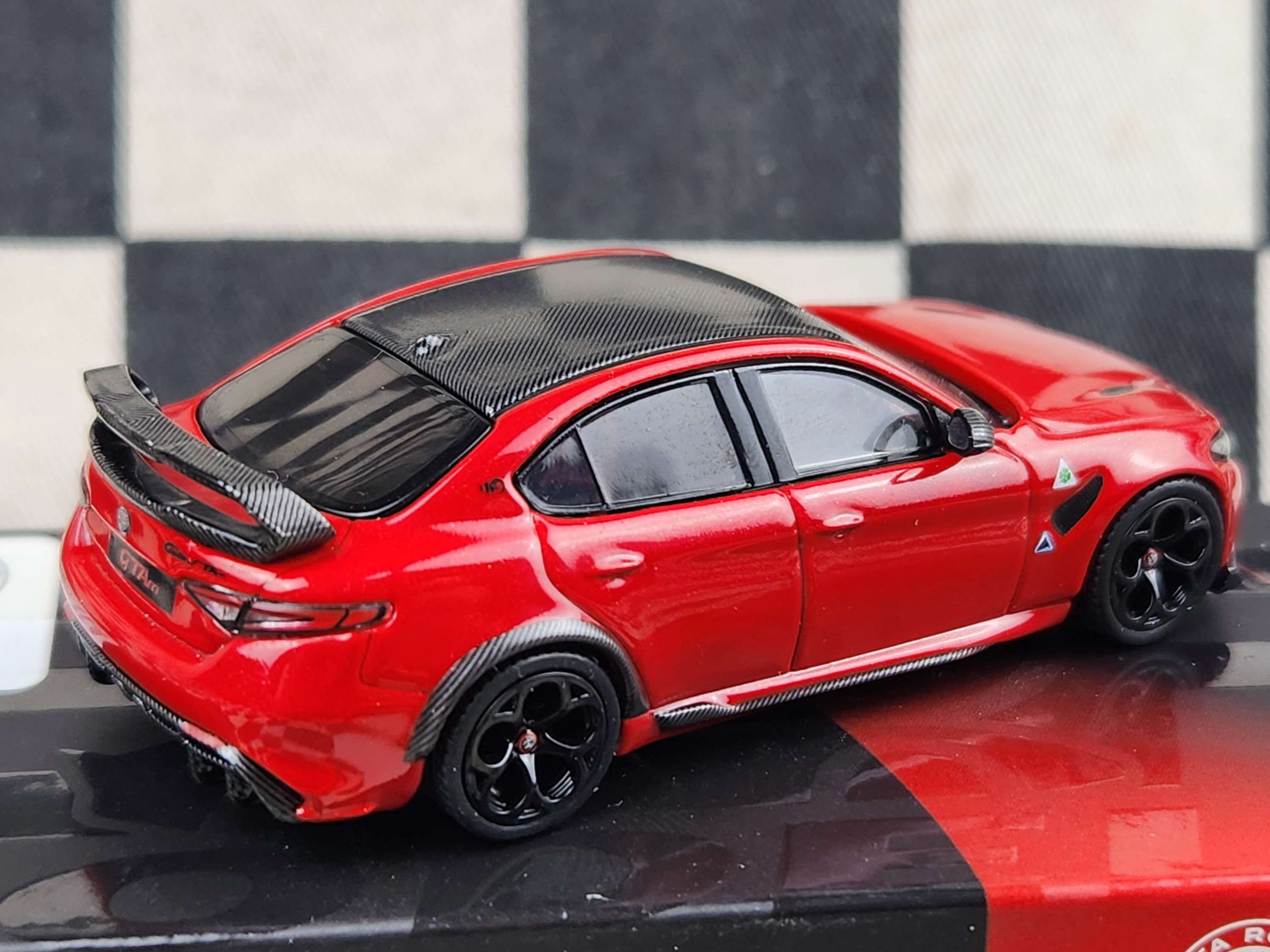 BBR Diecast 1:64 Alfa Romeo Giulia GTA m Rosso GTA