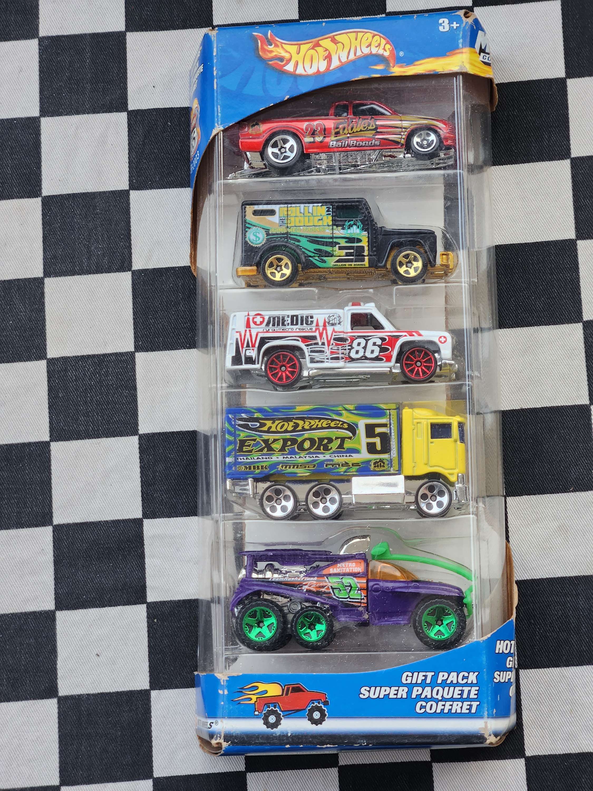 Hot Wheels 2003 Highway 35 5 Pack Exclusive Truck