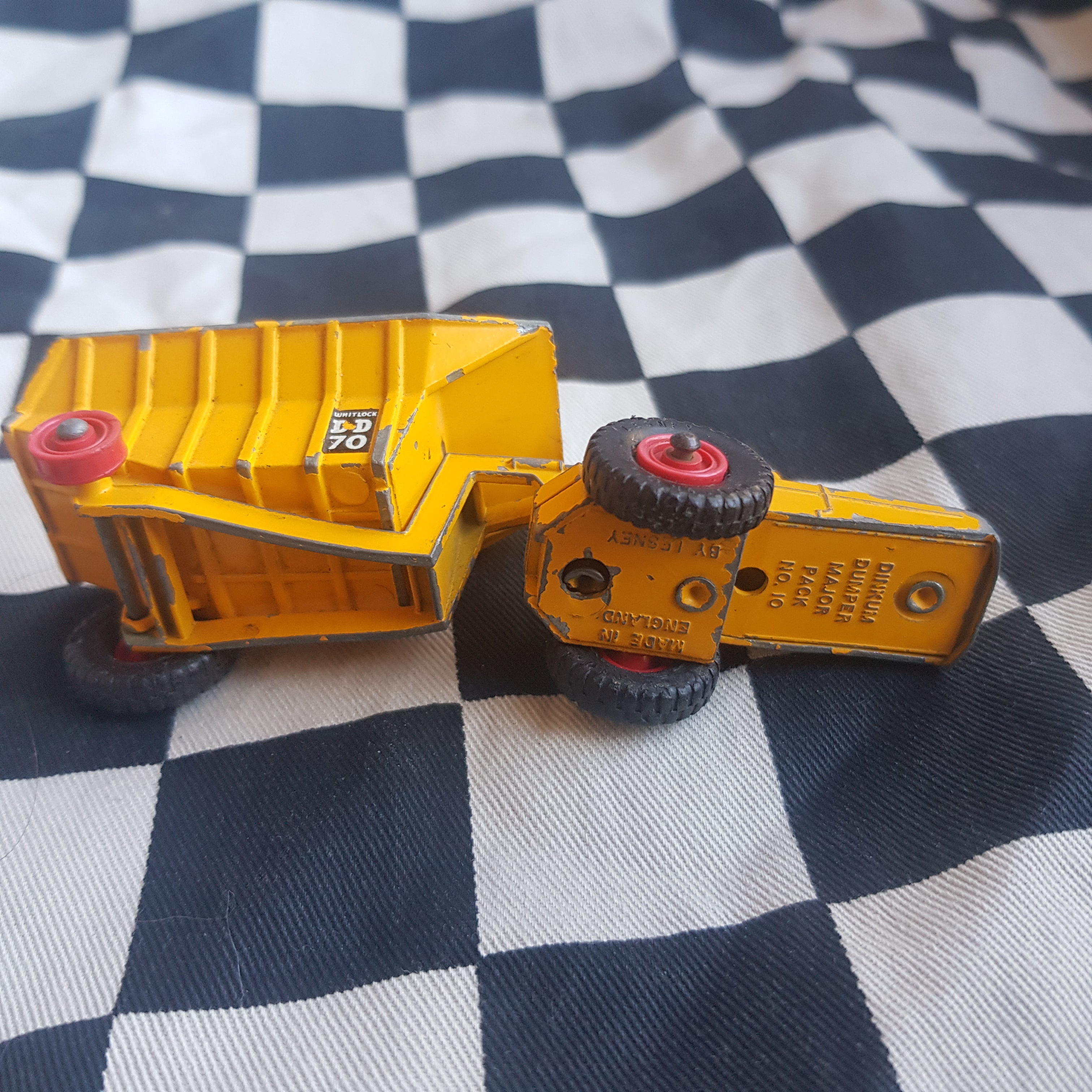 Vintage Loose Lesney Major Pack 10 Dinkum Dumper