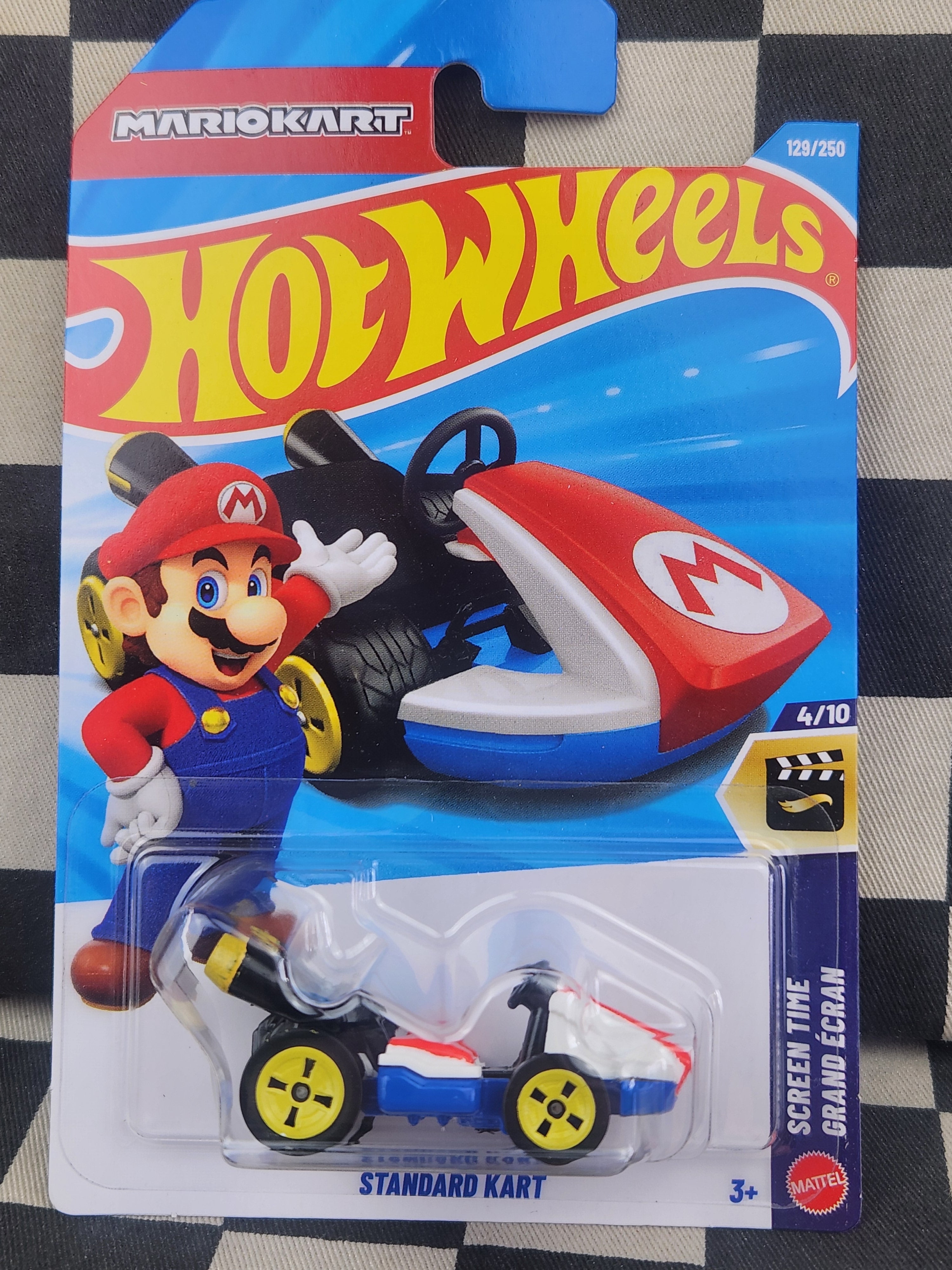 Hot Wheels 2026 Screen Time Mario Kart Standard Kart