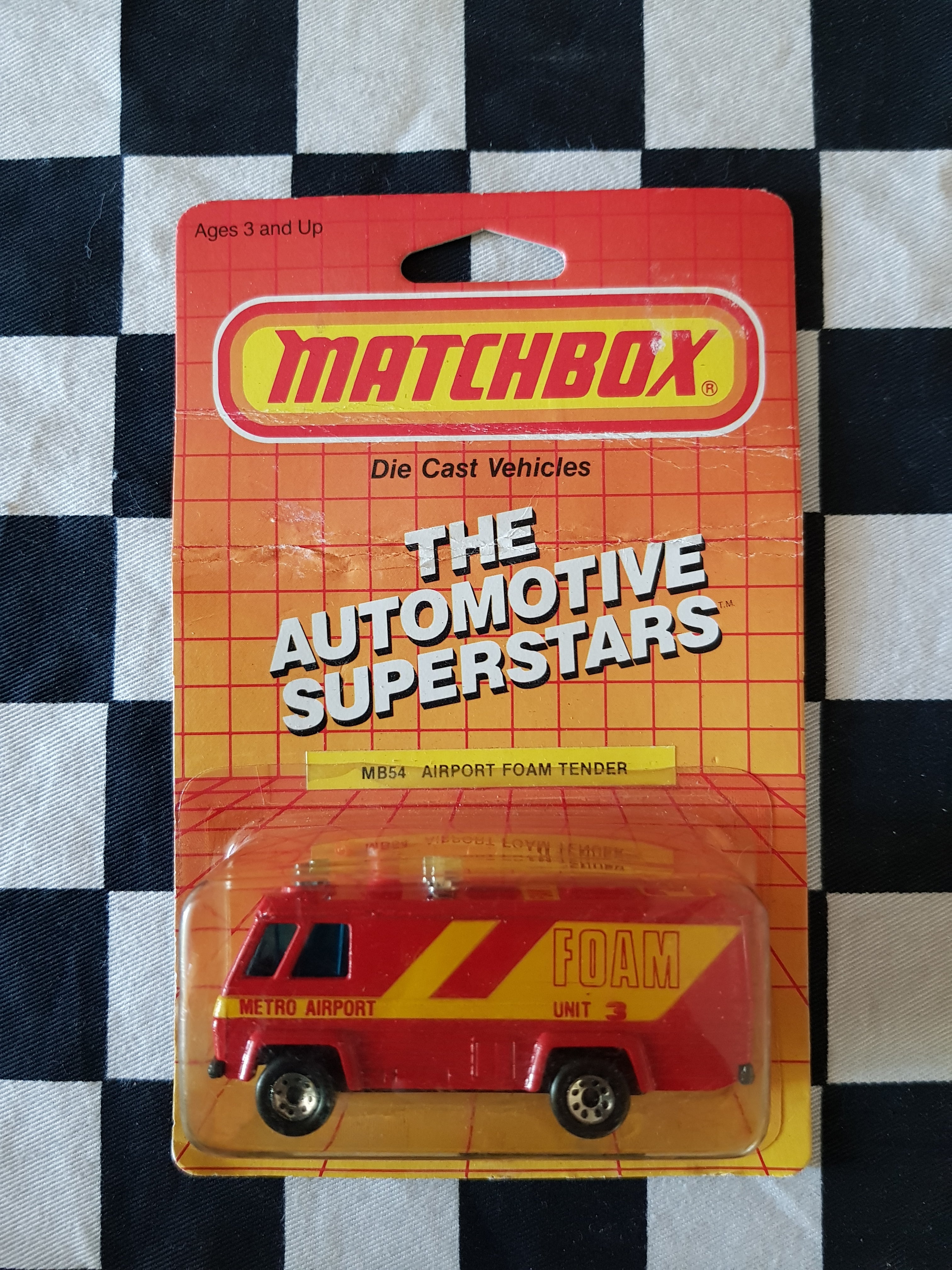 Matchbox Airport Foam Tender 1986