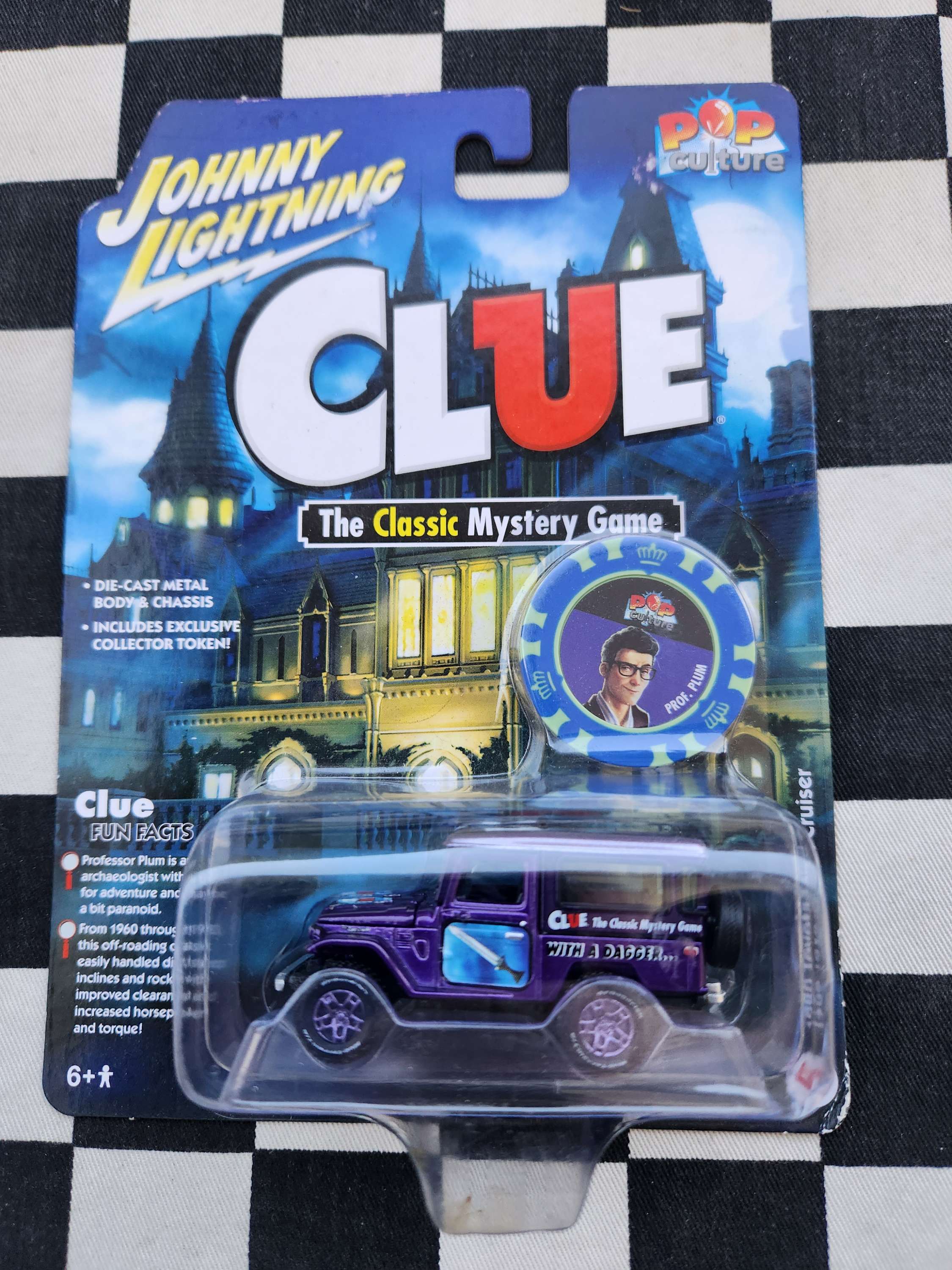 Johnny Lightning Clue 1980 Toyota Land Cruiser
