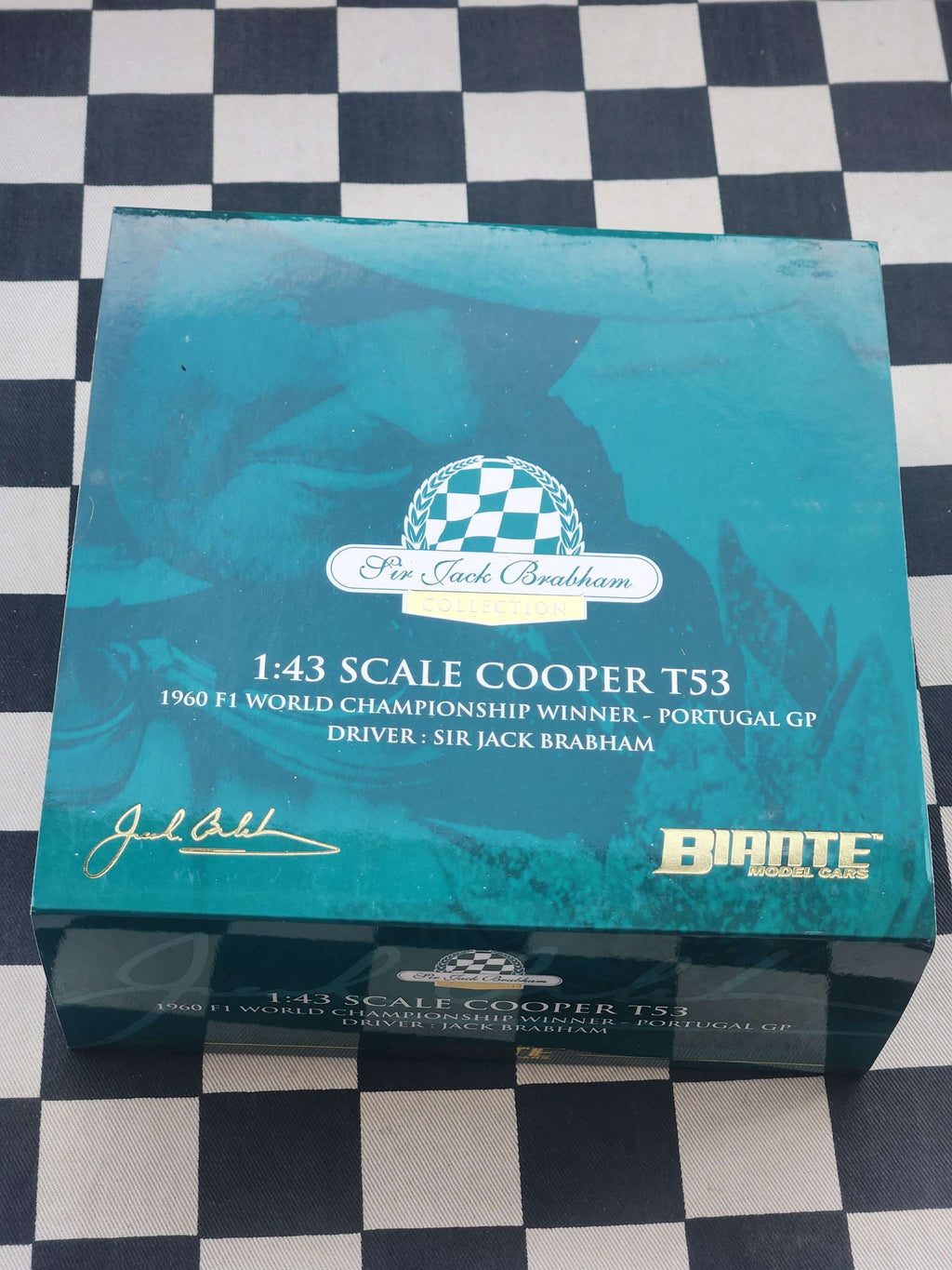 Biante Jack Brabham Collection 1/43 Cooper T53 1960 F1 World Championship