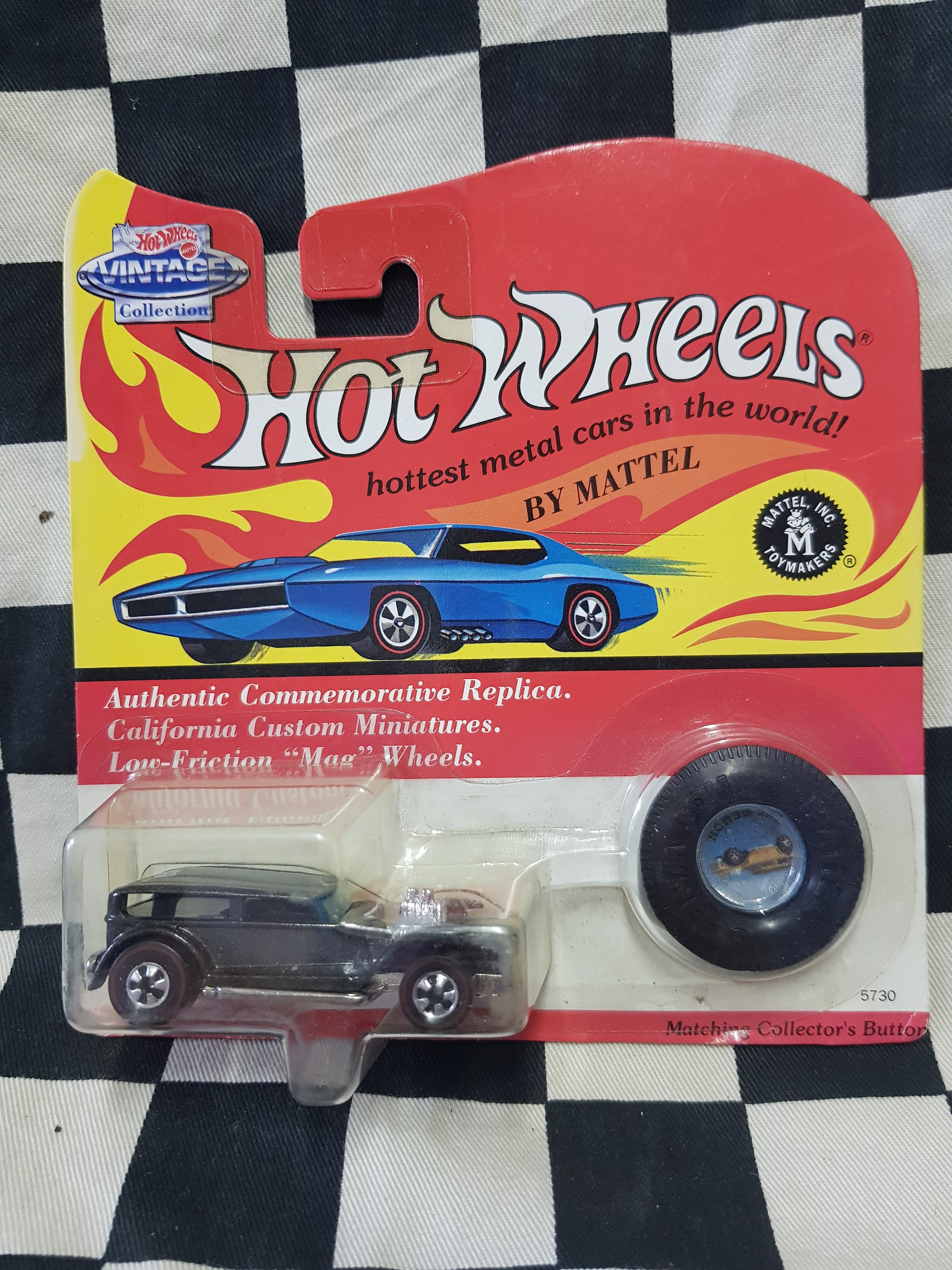 Hot Wheels REDLINE 25th 1993 The Demon Dark Grey