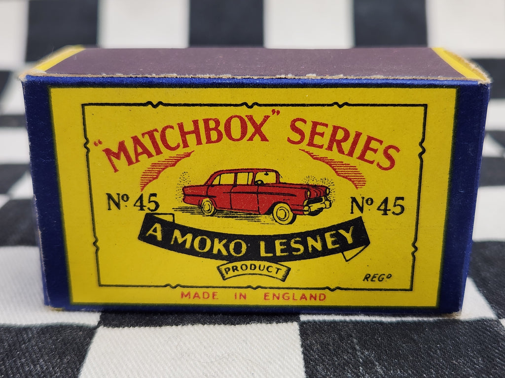 Matchbox Lesney Moko No45 Vauxhall Victor in Original Box