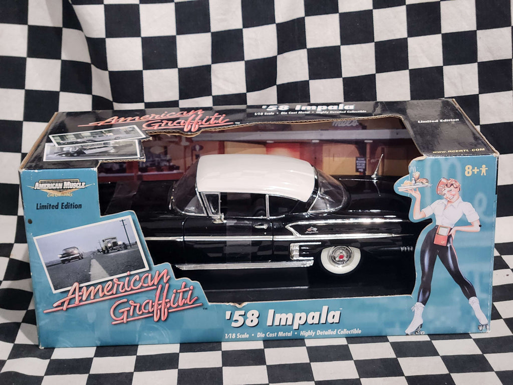 American Graffiti 1/18 58 Impala Black