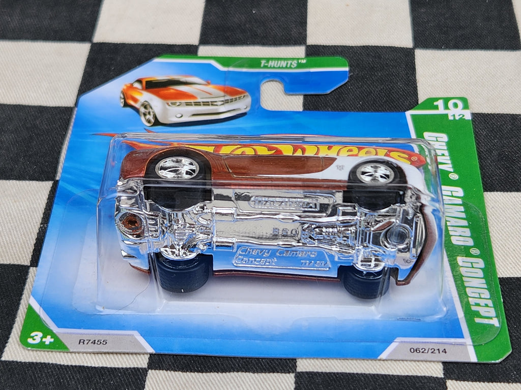 Hot Wheels 2010 SUPER TREASURE HUNT Chevy Camaro Concept Short Card