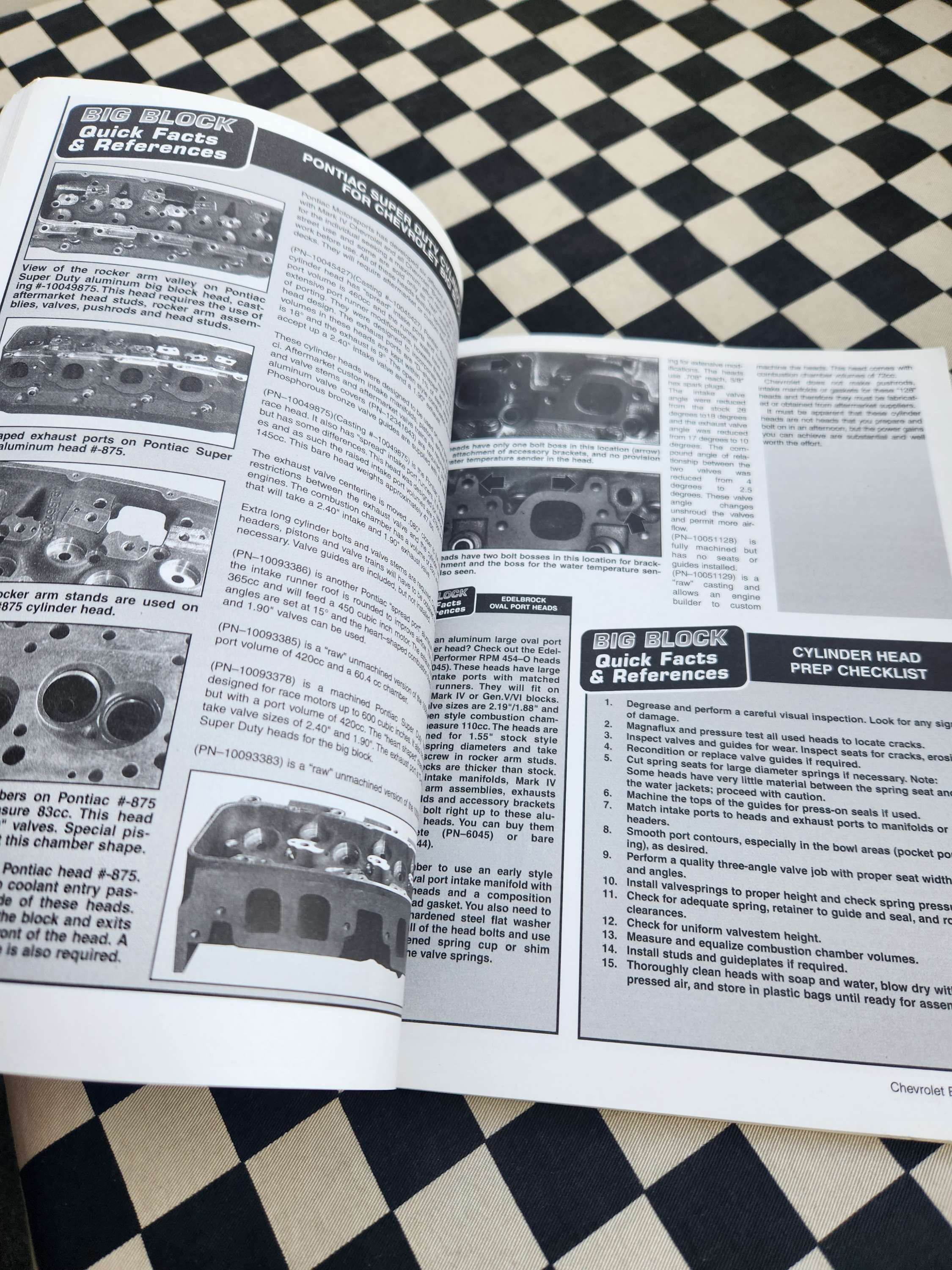 Chevrolet Big Block Parts Interchange Manual