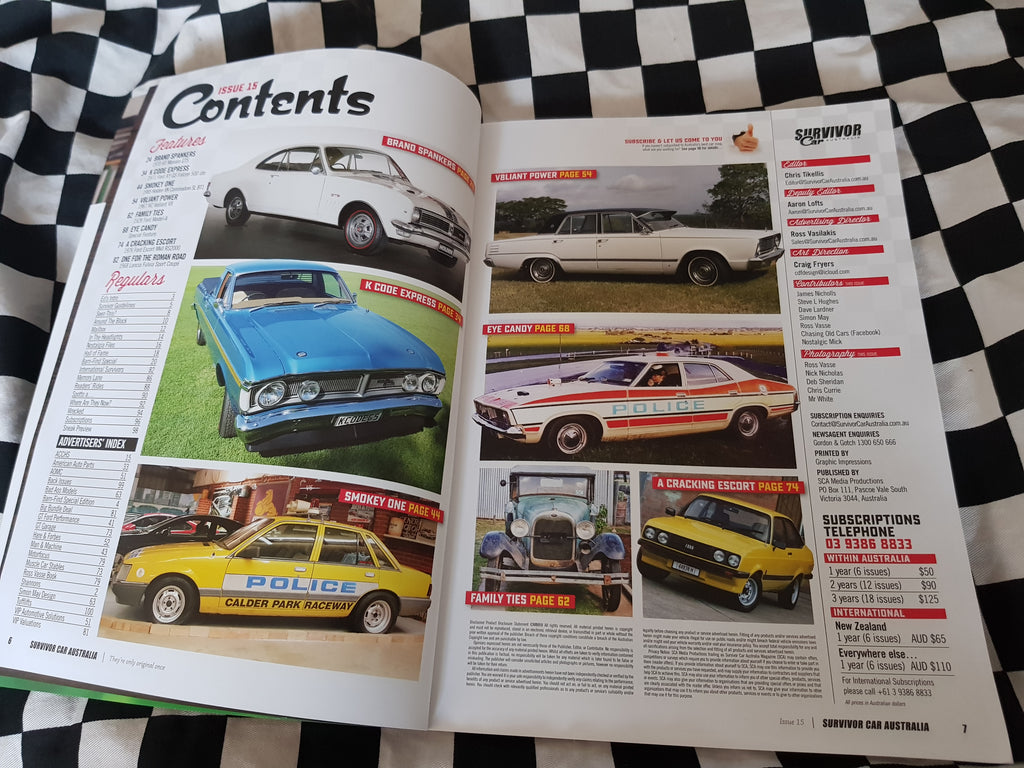 SURVIVOR CAR AUSTRALIA magazine #15