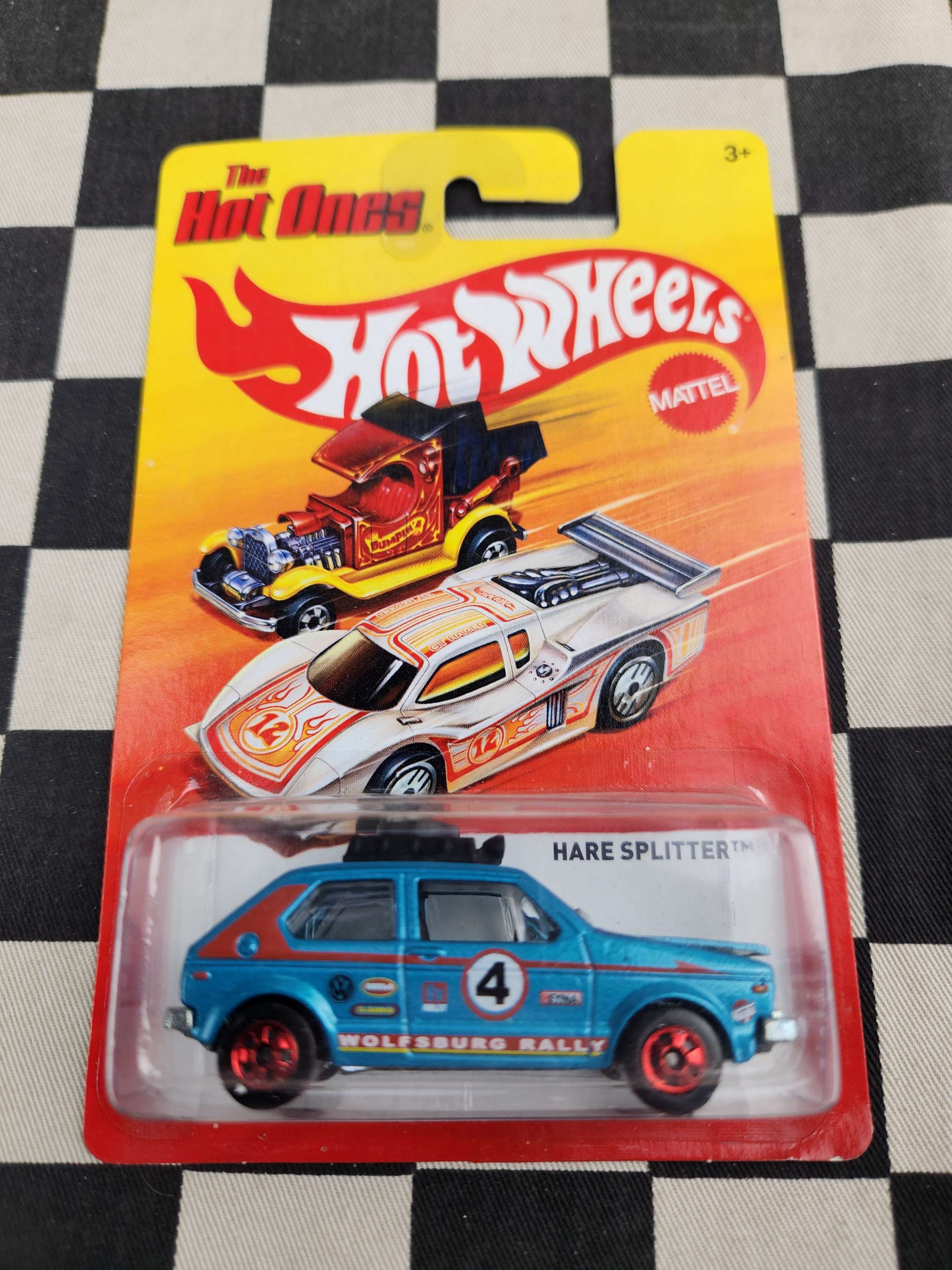 Hot Wheels 2012 The Hot Ones Hare Splitter VW Golf Rabbit Rally