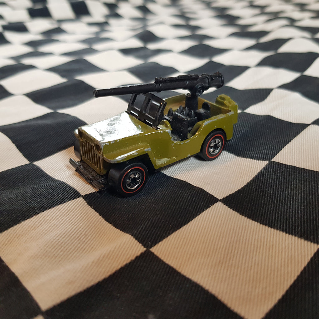 Vintage Loose Hot Wheels Redline Gun Slinger Jeep