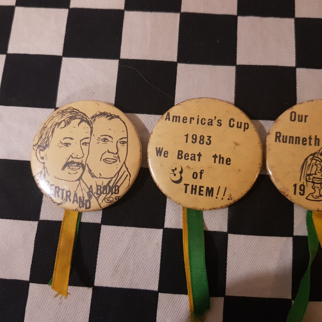 1983 Americas Cup Set of 4 Badges