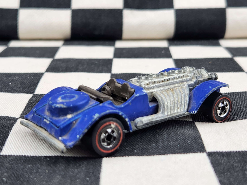 Hot Wheels Redline Sweet 16 Dark Blue Enamel Hong Kong