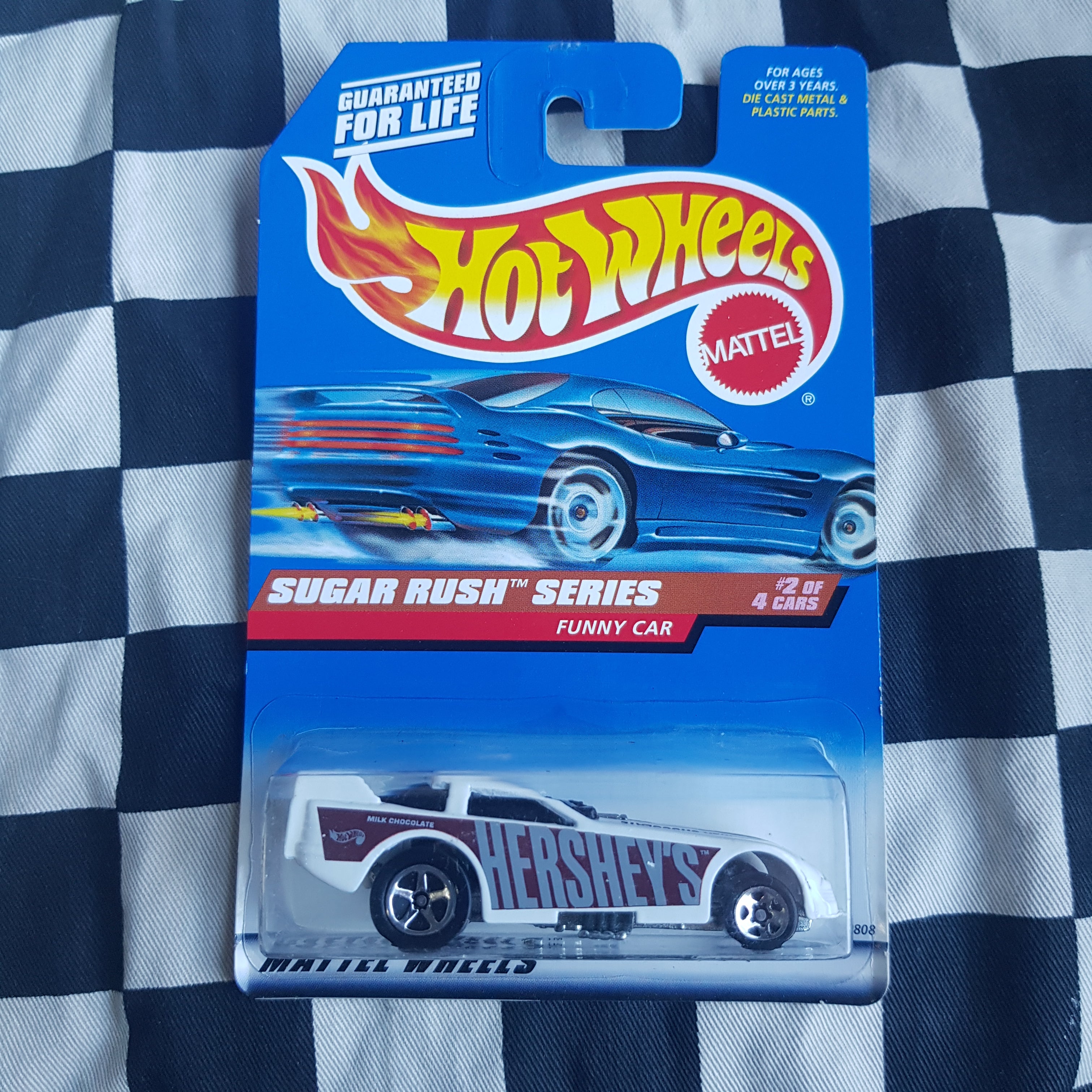Hot Wheels 1997 Sugar Rush  Funny Car Hersheys