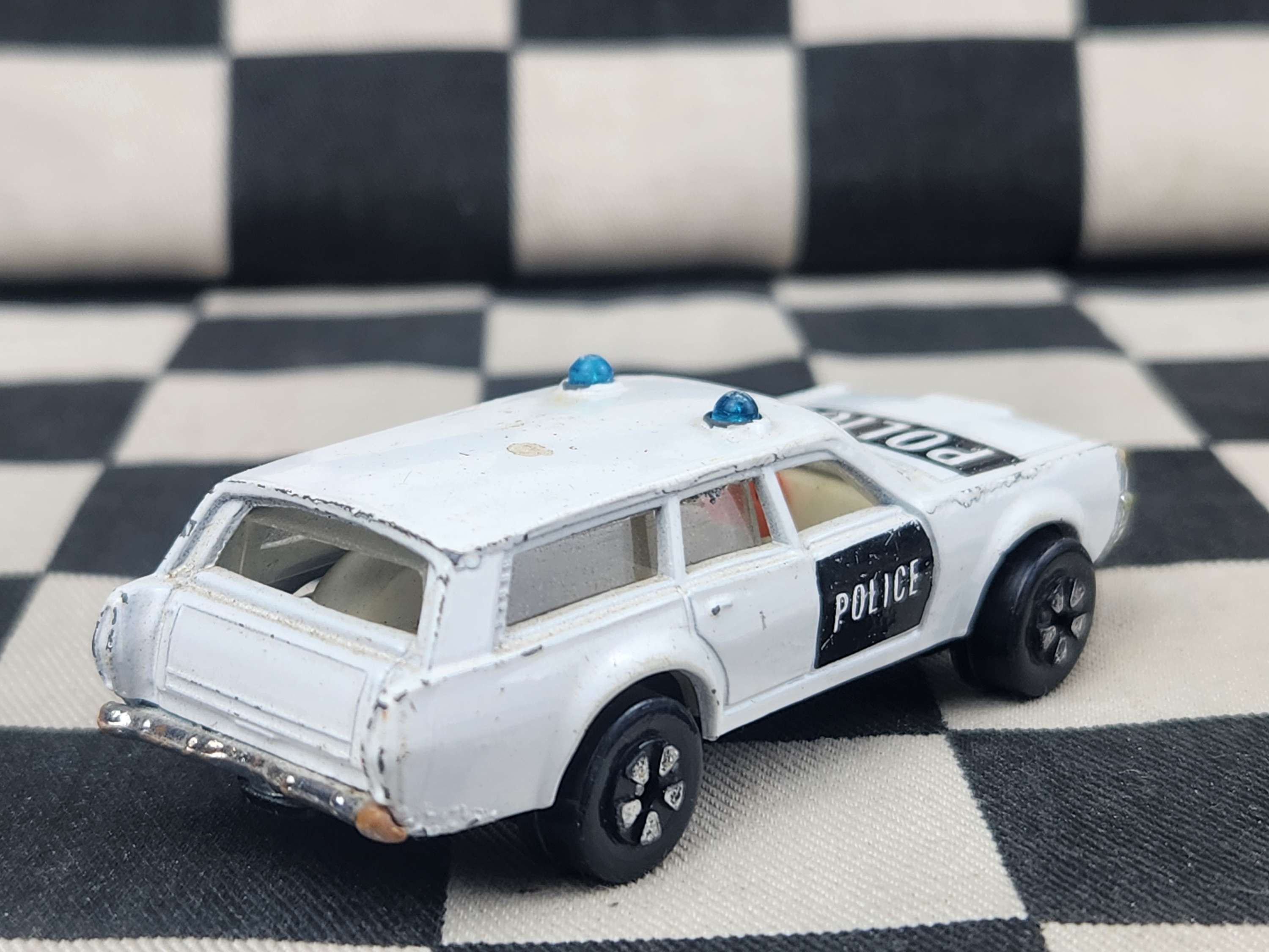 Vintage Loose Playart Murcury Police Wagon