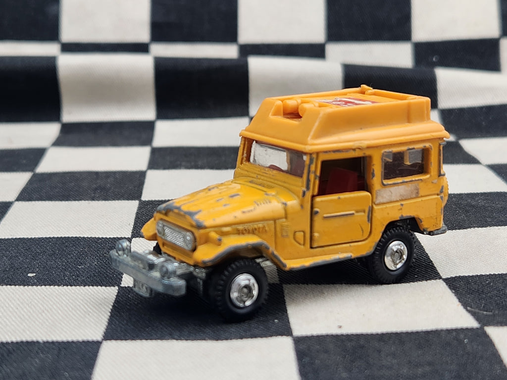 Vintage Loose Tomica Land Cruiser FJ Roadworks Vehicle VHTF