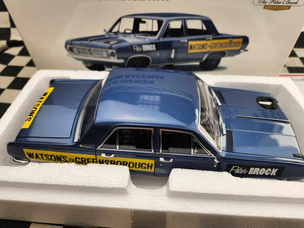Autoart 1/18 Holden HR Premier Peter Brock 1969 Winton Raceway
