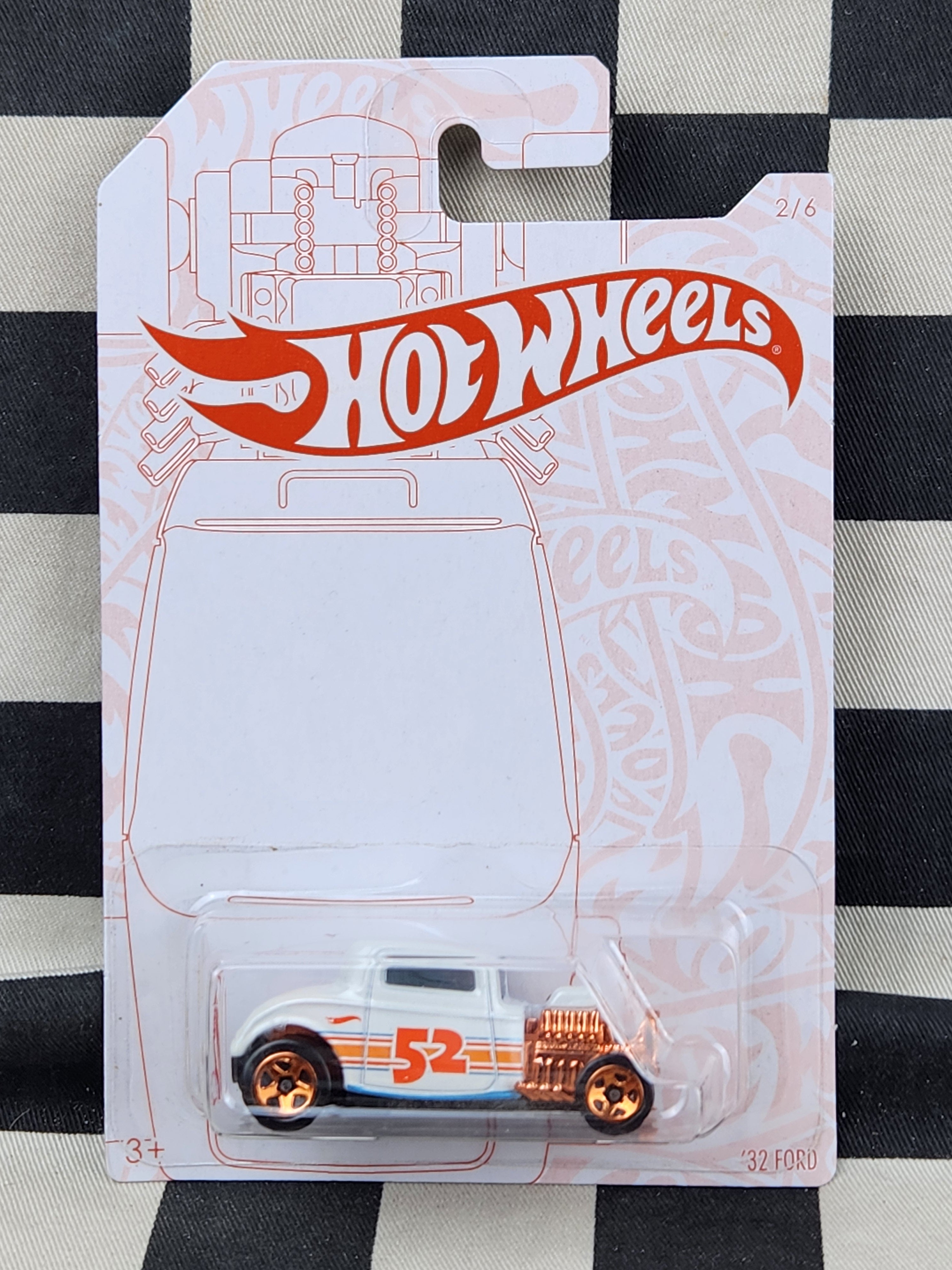 Hot Wheels 52nd Anniversary 32 Ford 3 Window Coupe Hot Rod