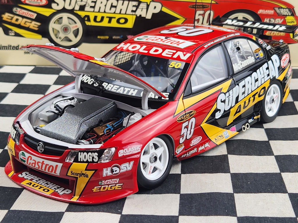 Classic Carlectables 1:18 2006 Supercheap Auto VZ Commodore Cameron McConville