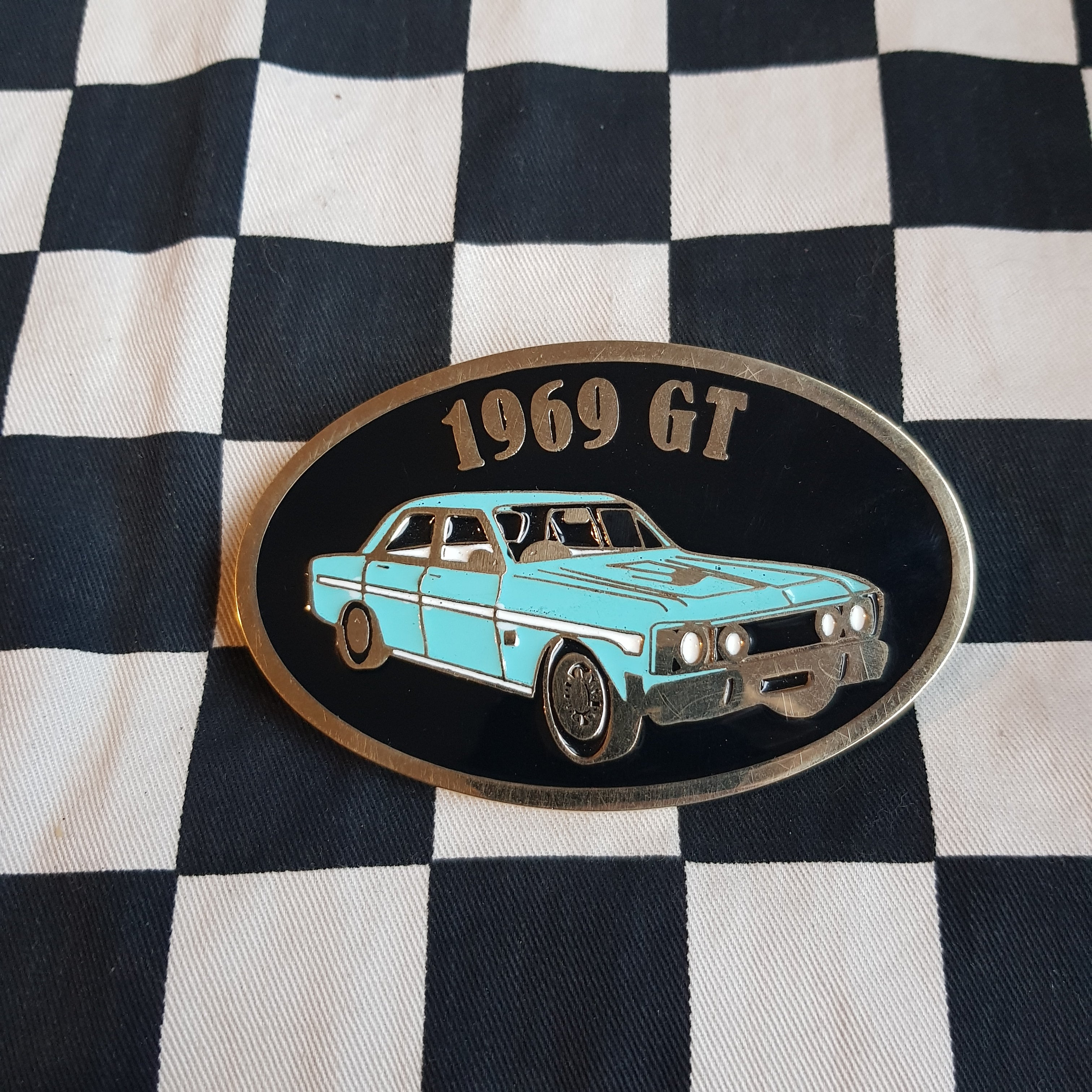 1969 Xw Gt Falcon Belt Buckle