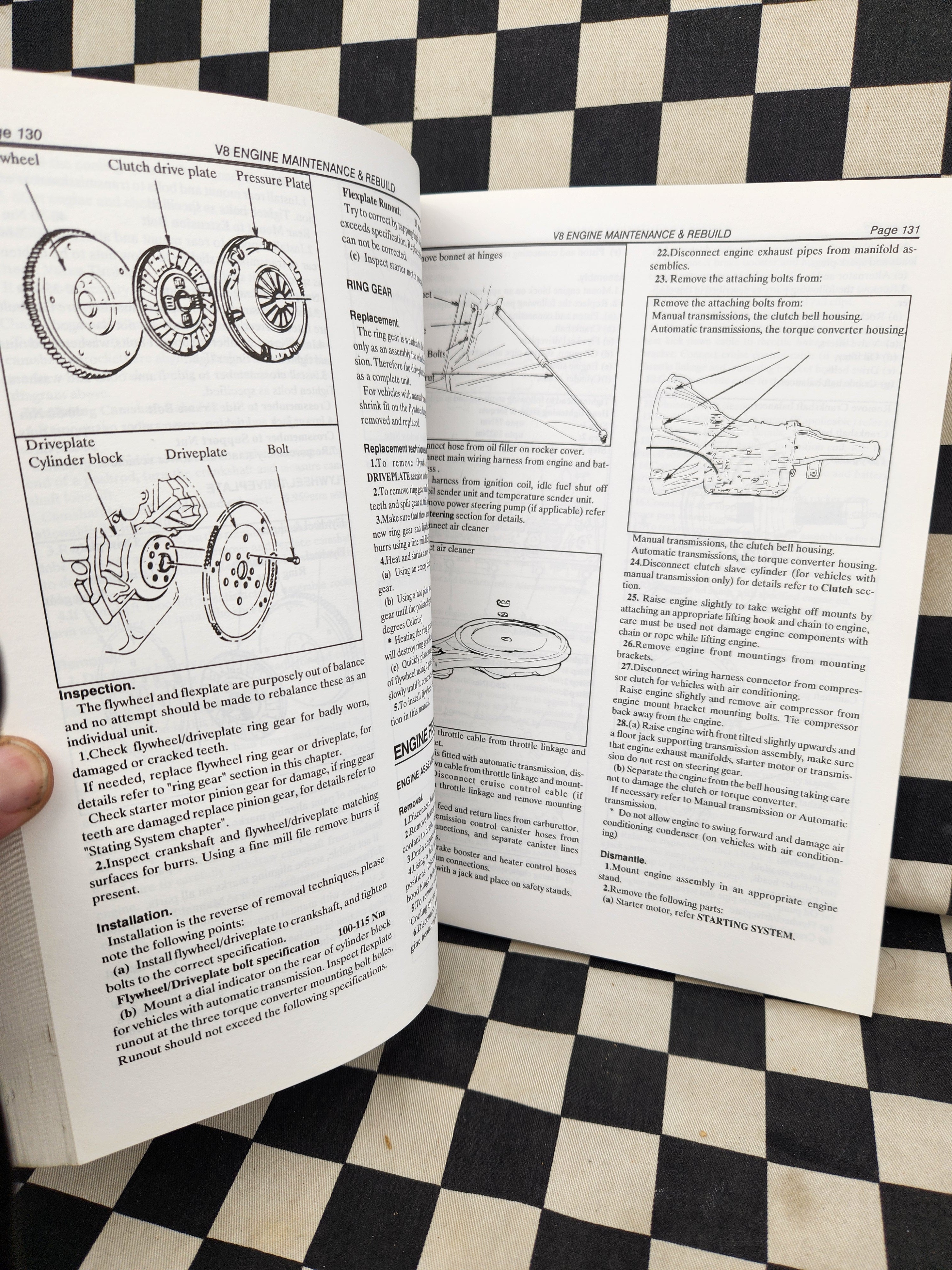 Ford Falcon XD XE XF Fairlane ZJ ZK ZL 6cyl & V8  Ellerys Workshop Manual