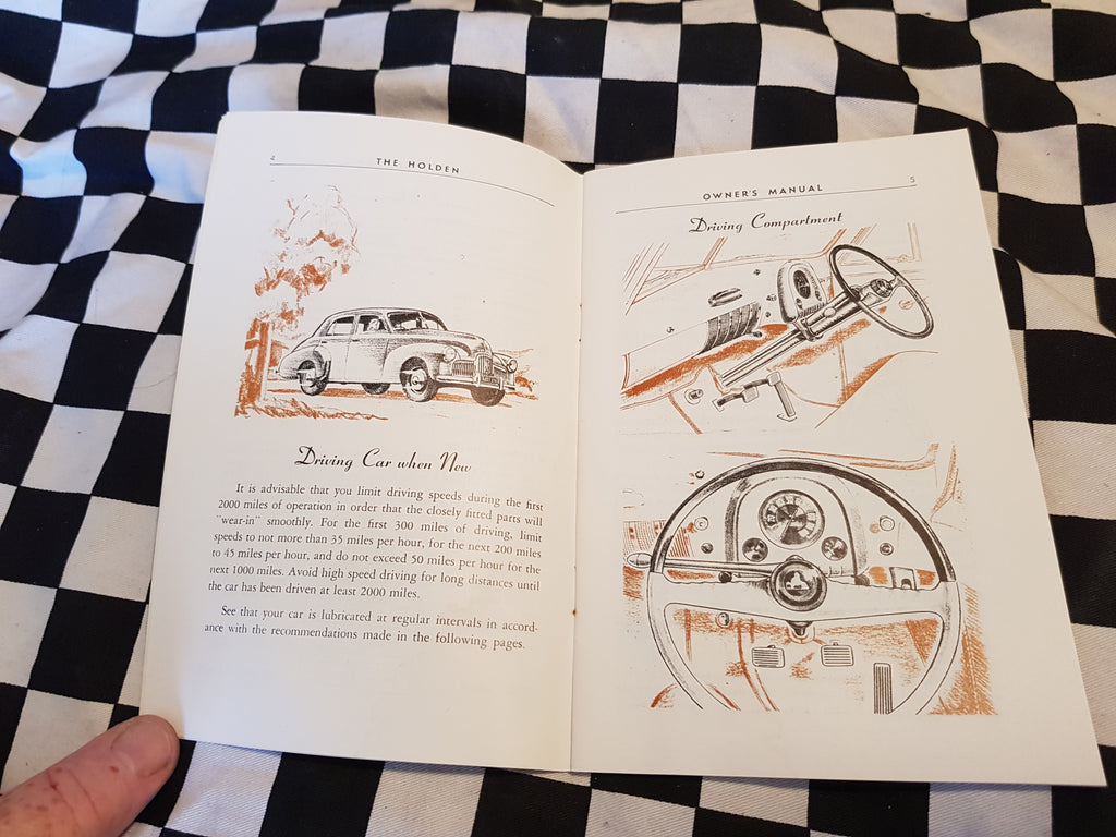 NOS Fx Holden 48/215 Owners Manual