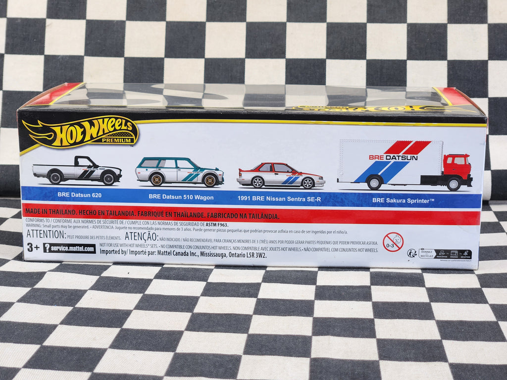 Hot Wheels Premium Diorama BRE Datsun 510 Wagon 620 Ute Nissan Sentra