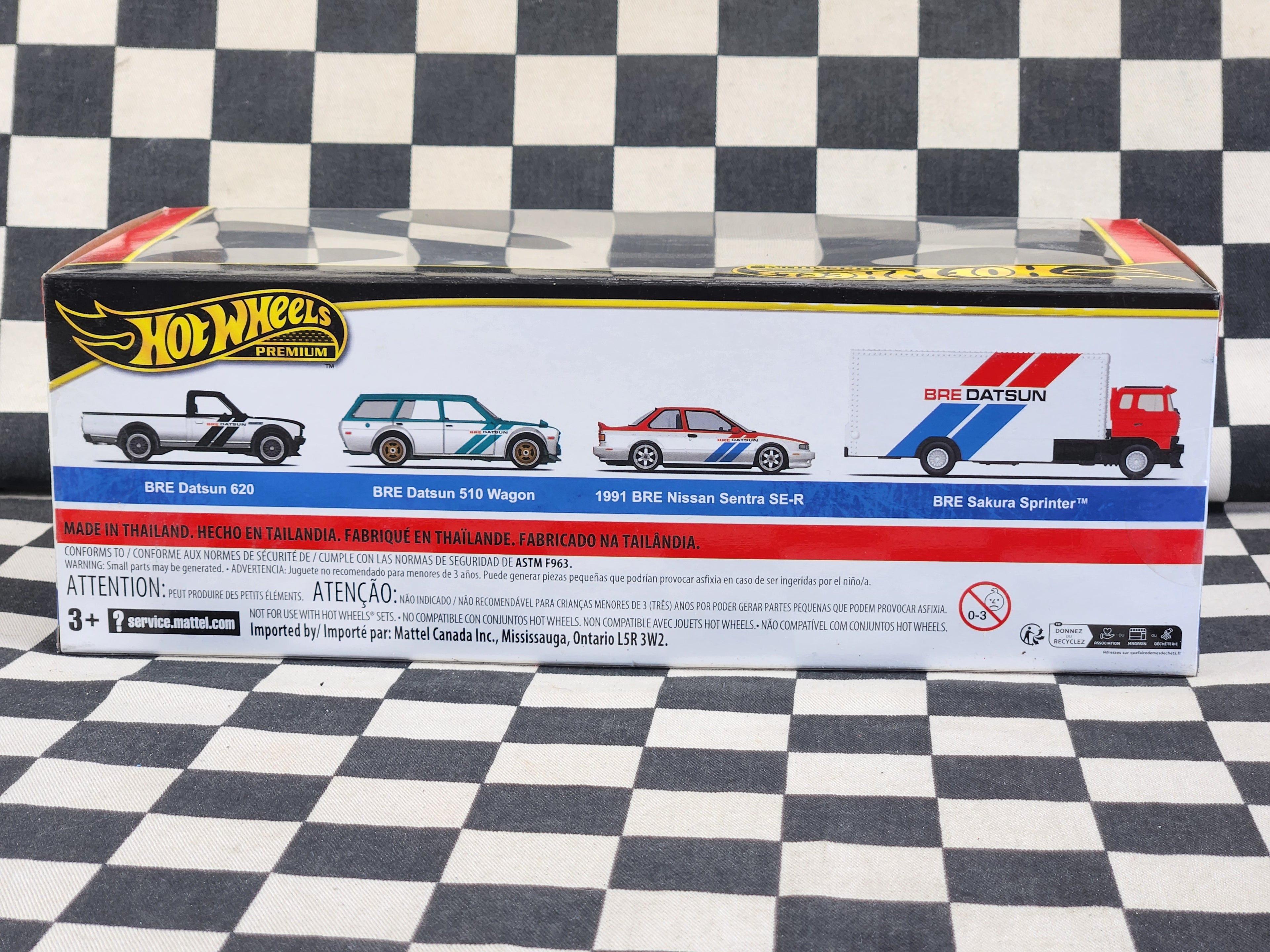 Hot Wheels Premium Diorama BRE Datsun 510 Wagon 620 Ute Nissan Sentra