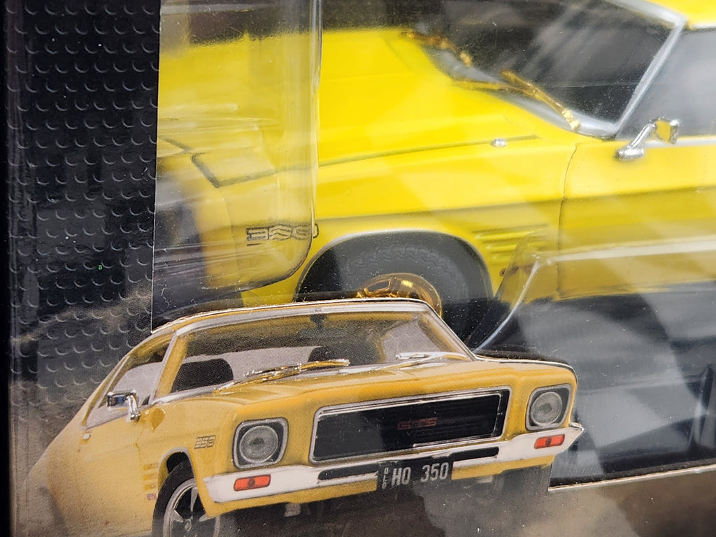 DDA 1:24 GOLD CHASE 1972 HQ Monaro GTS 350 Yellow