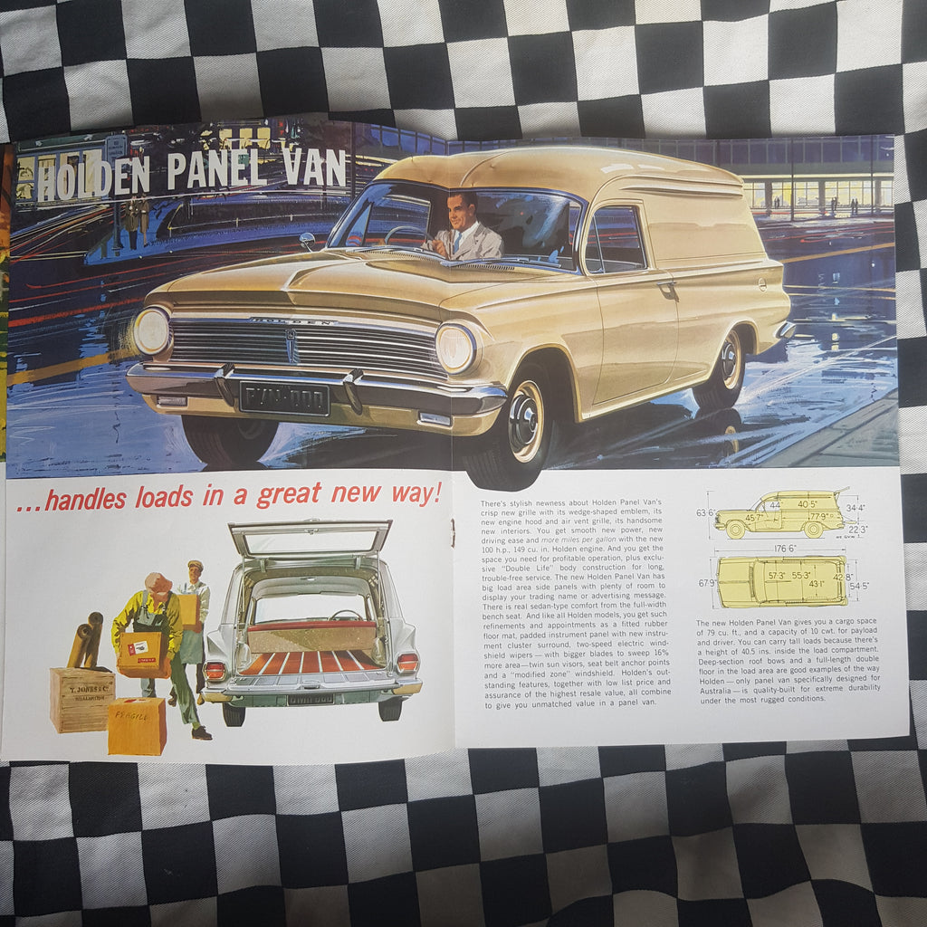 Genuine Holden EH Ute Van Commercial Vehicle Sales Brochure