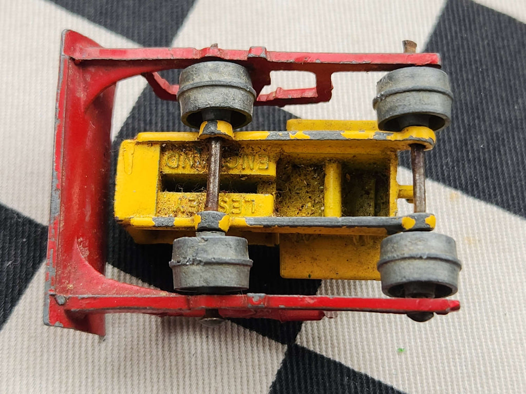 Vintage Loose Lesney Moko #18 Caterpillar Bulldozer