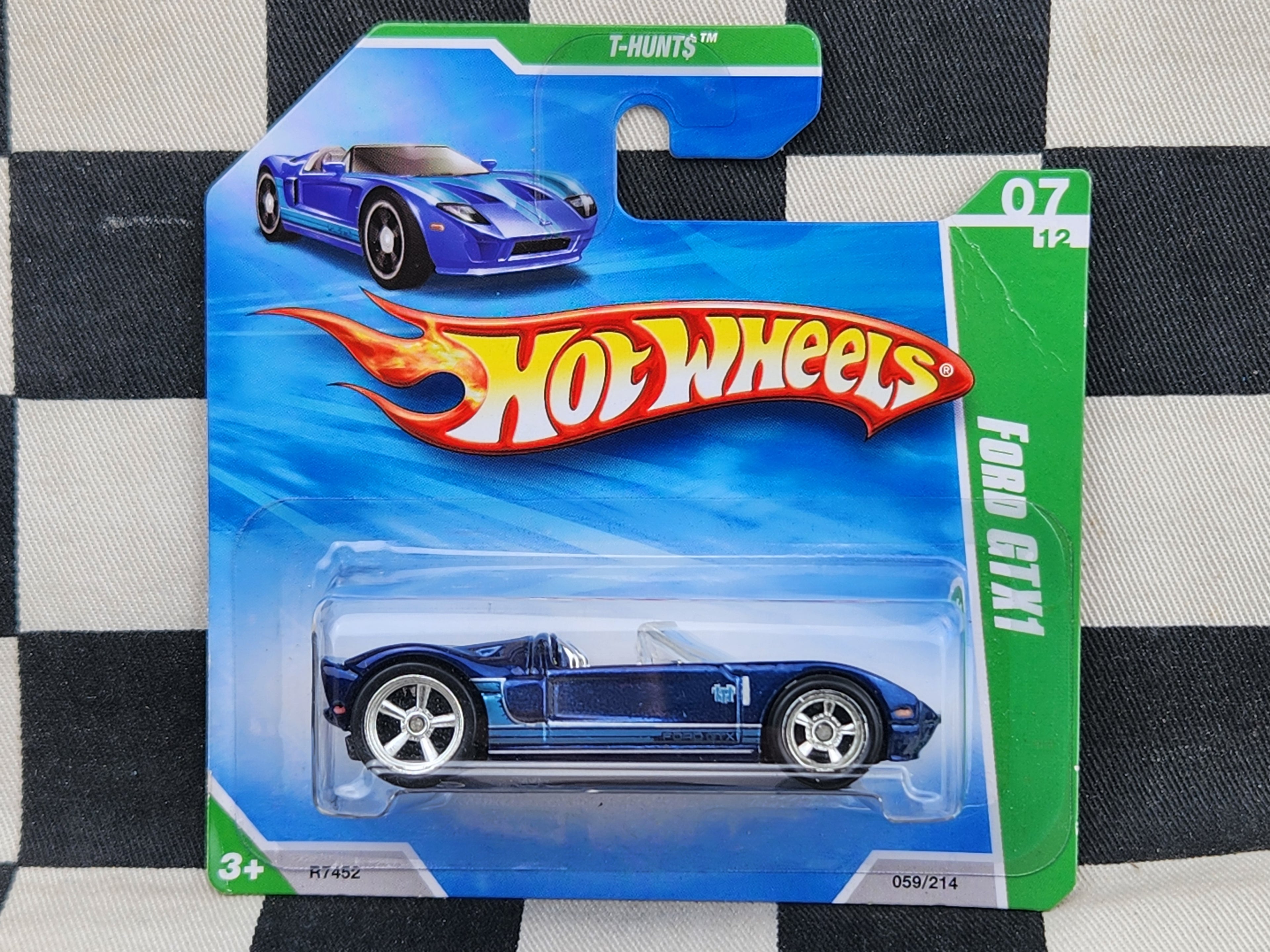 Hot Wheels 2010 SUPER TREASURE HUNT Ford GTX1 Short Card