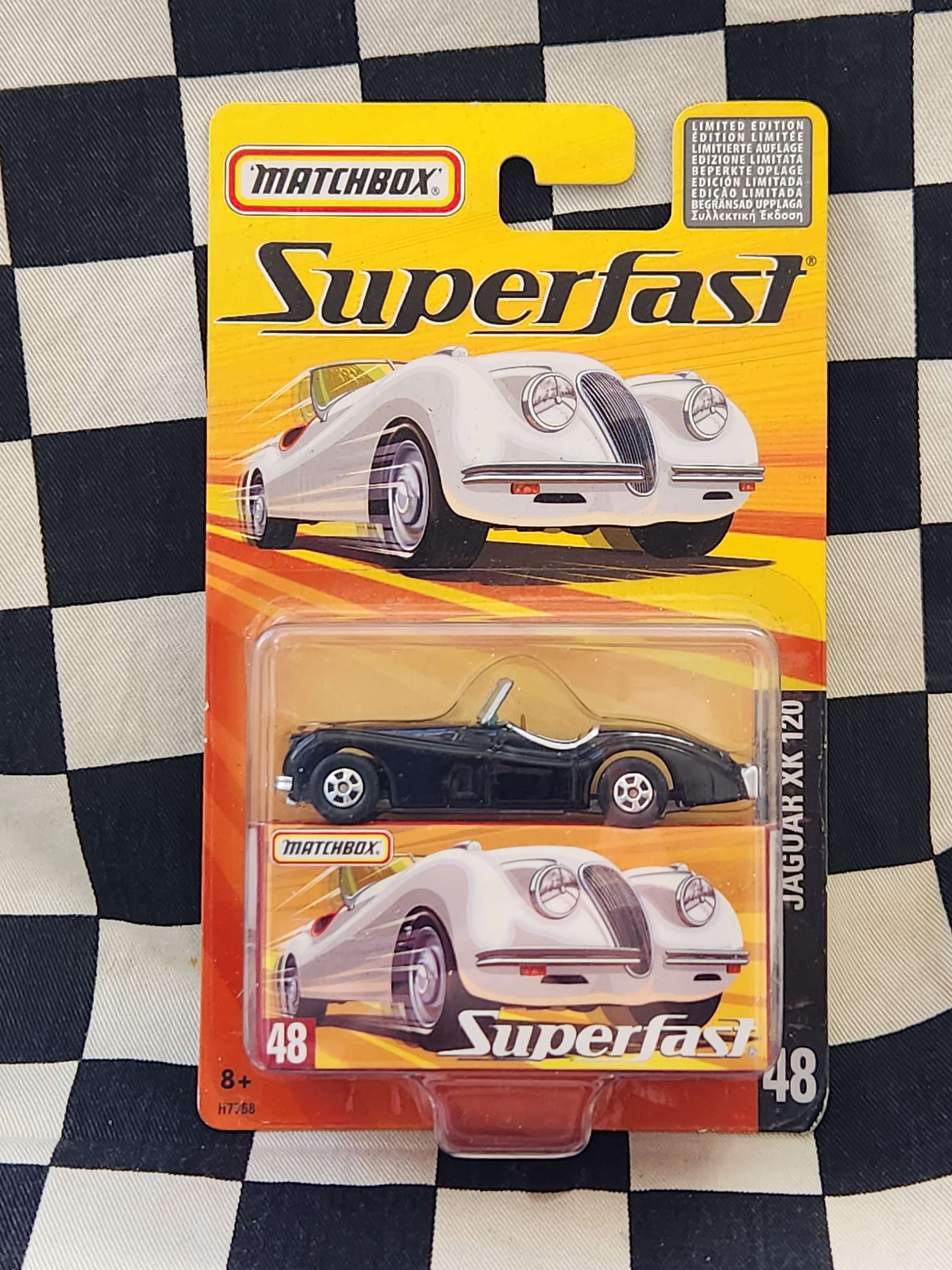 Matchbox Superfast Jaguar XK120 Black HTF