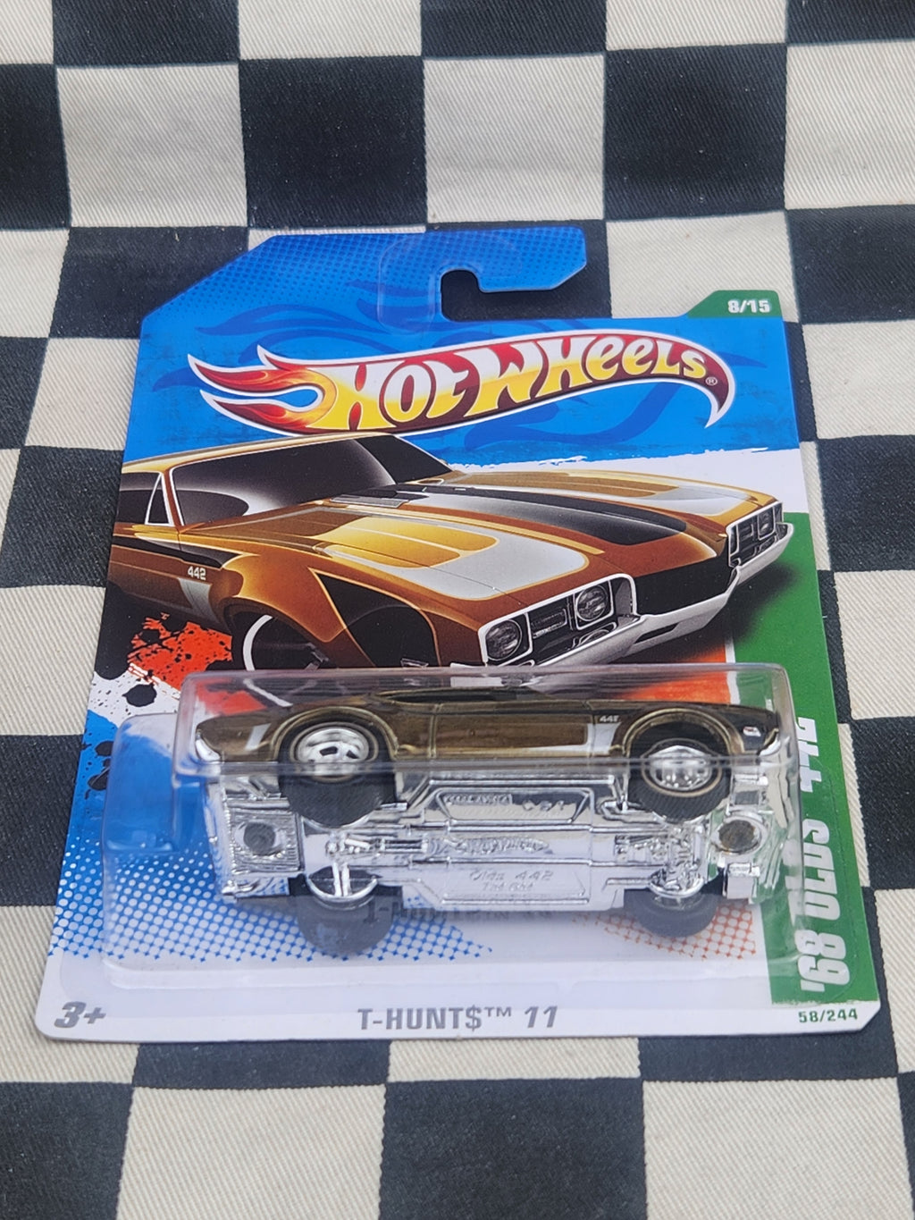 Hot Wheels 2011 SUPER TREASURE HUNT 68 Olds 442