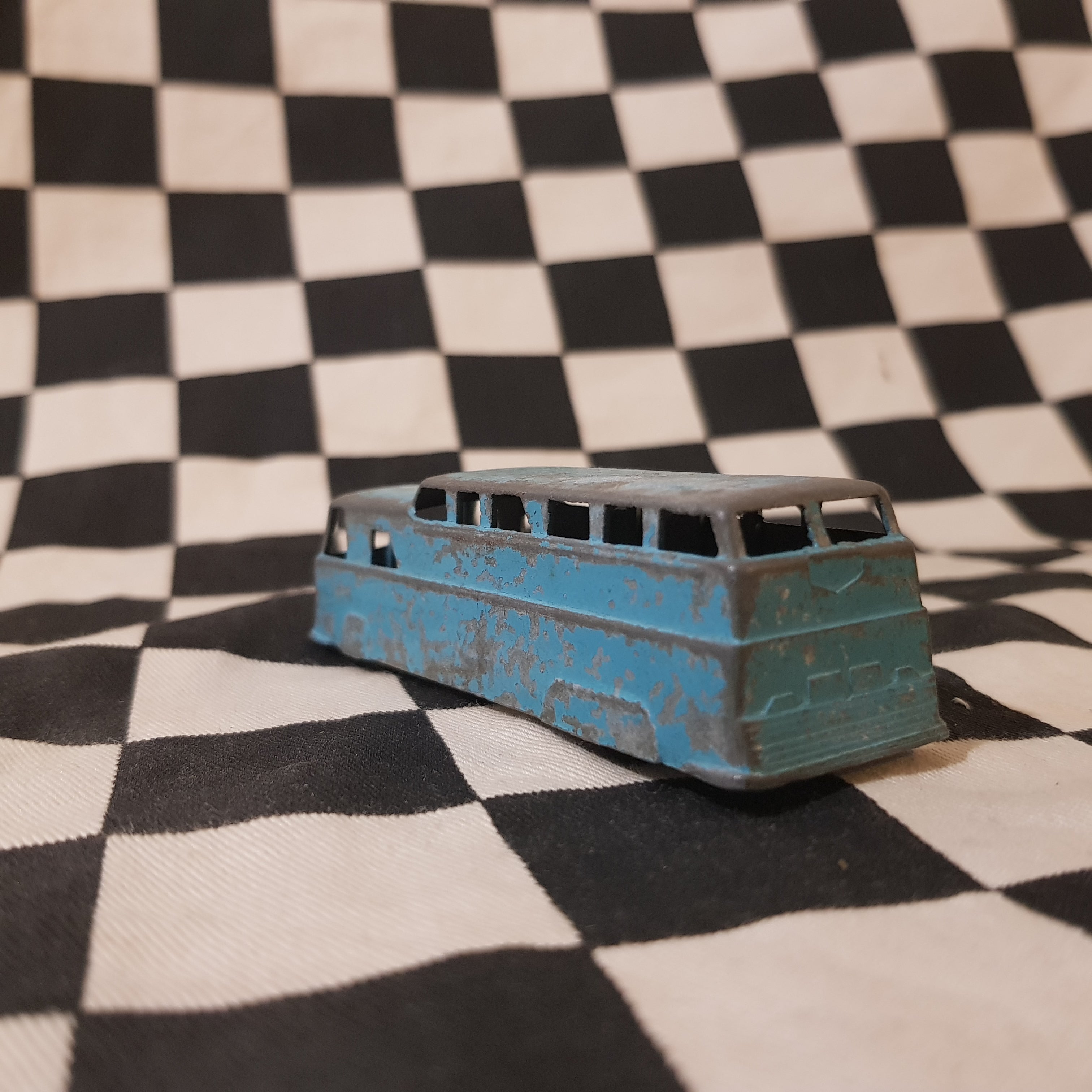 Midgetoy USA Diecast Coach Bus Blue