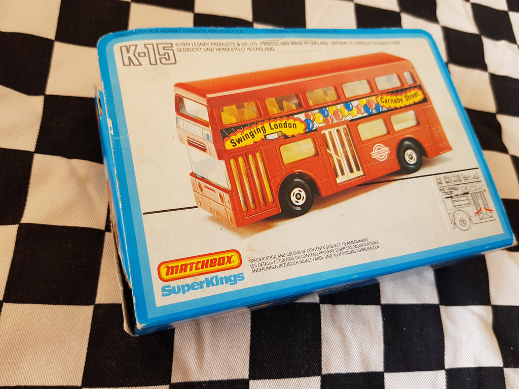 Matchbox Super Kings K15 The Londoner Double Decker Bus London Dungeon