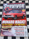 Survivor Car Australia Magazine #18 Monaro Ford Gt Fairlane Customline Valiant